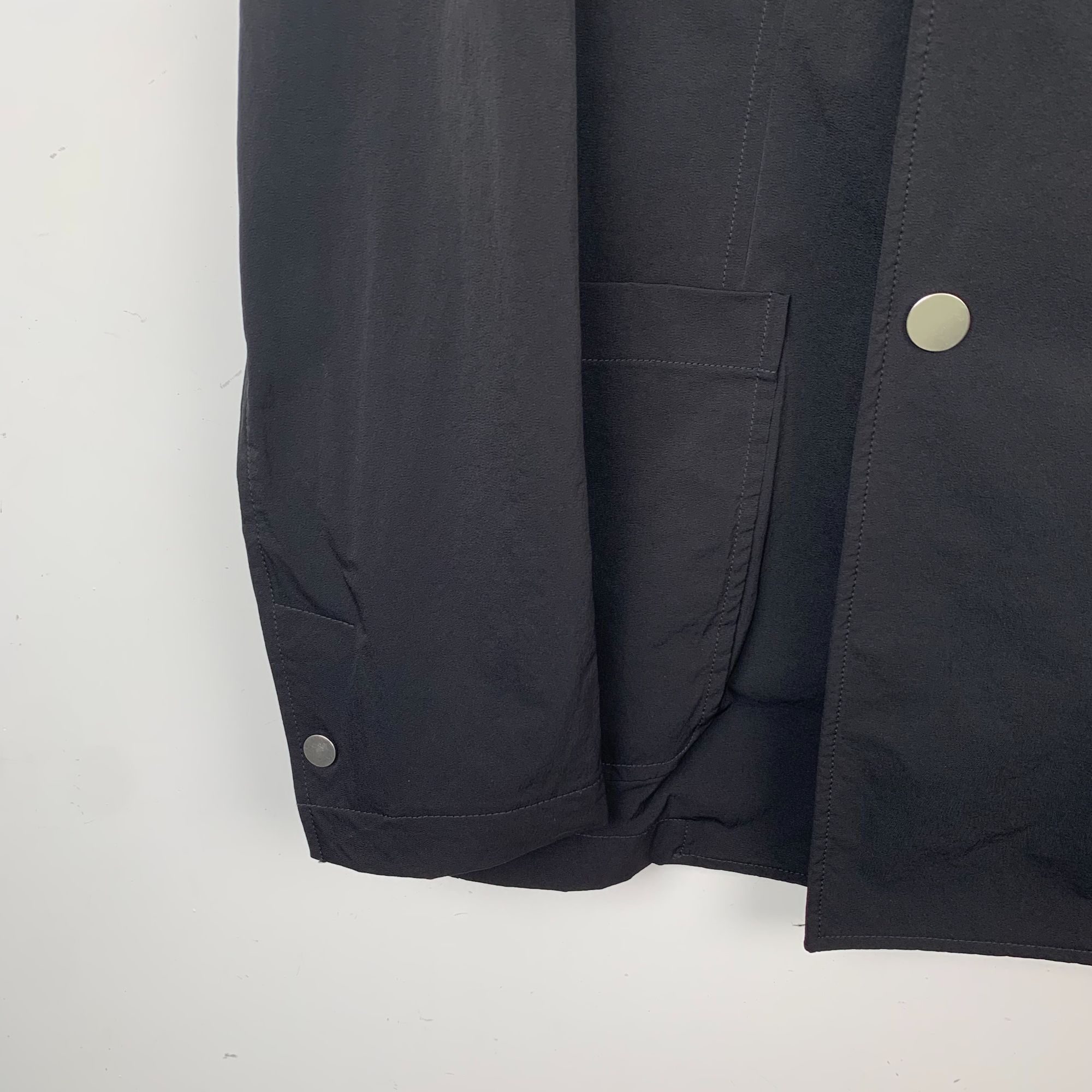 Bottega Veneta Bottega Veneta Black Double-Breasted Suit Jacket Size 50 Mad Size US M / EU 48-50 / 2 - 4 Thumbnail