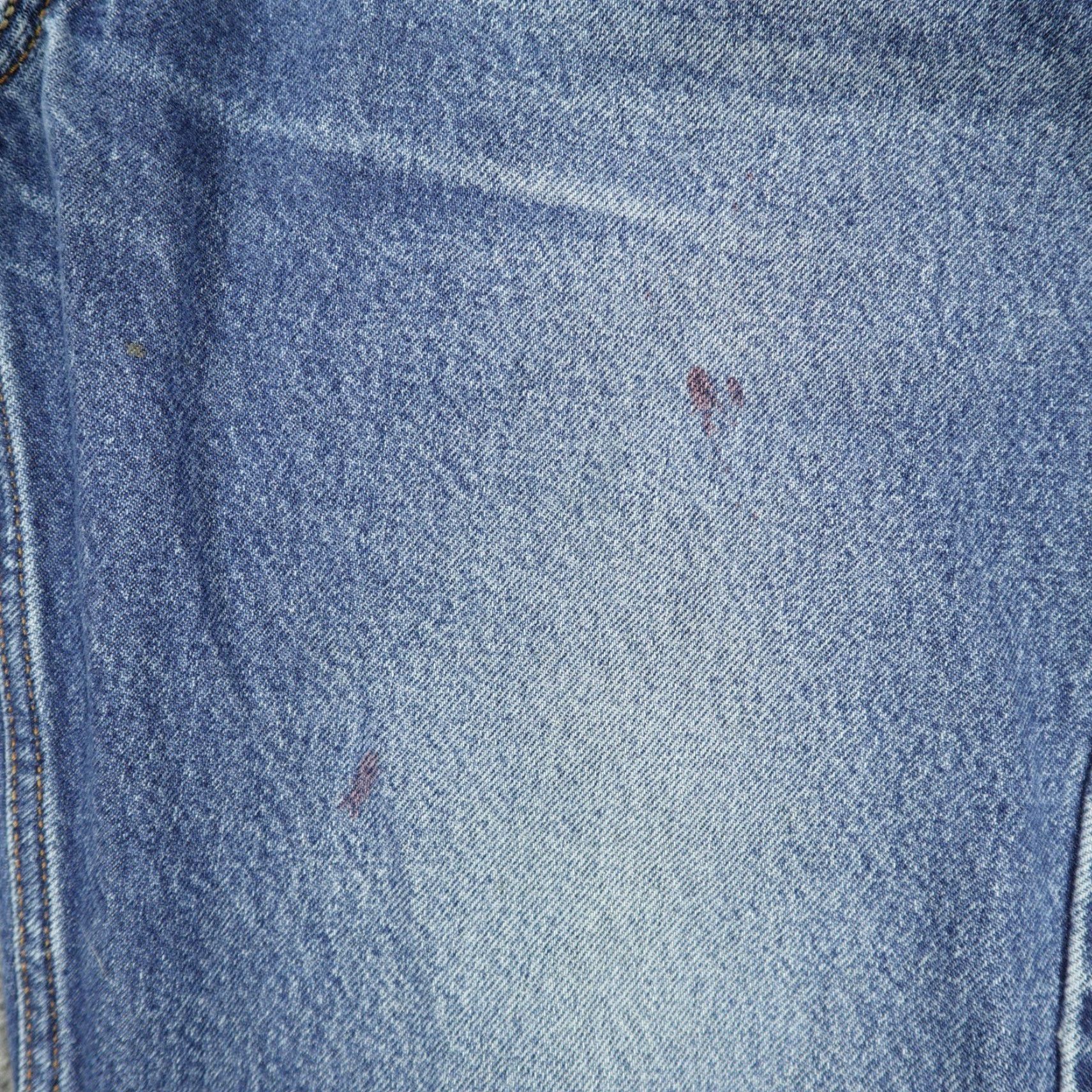 Levi's Levi's 505 Jeans Mens 36x30 Blue Regular Fit Straight Leg Stretch Denim Size US 36 / EU 52 - 2 Thumbnail