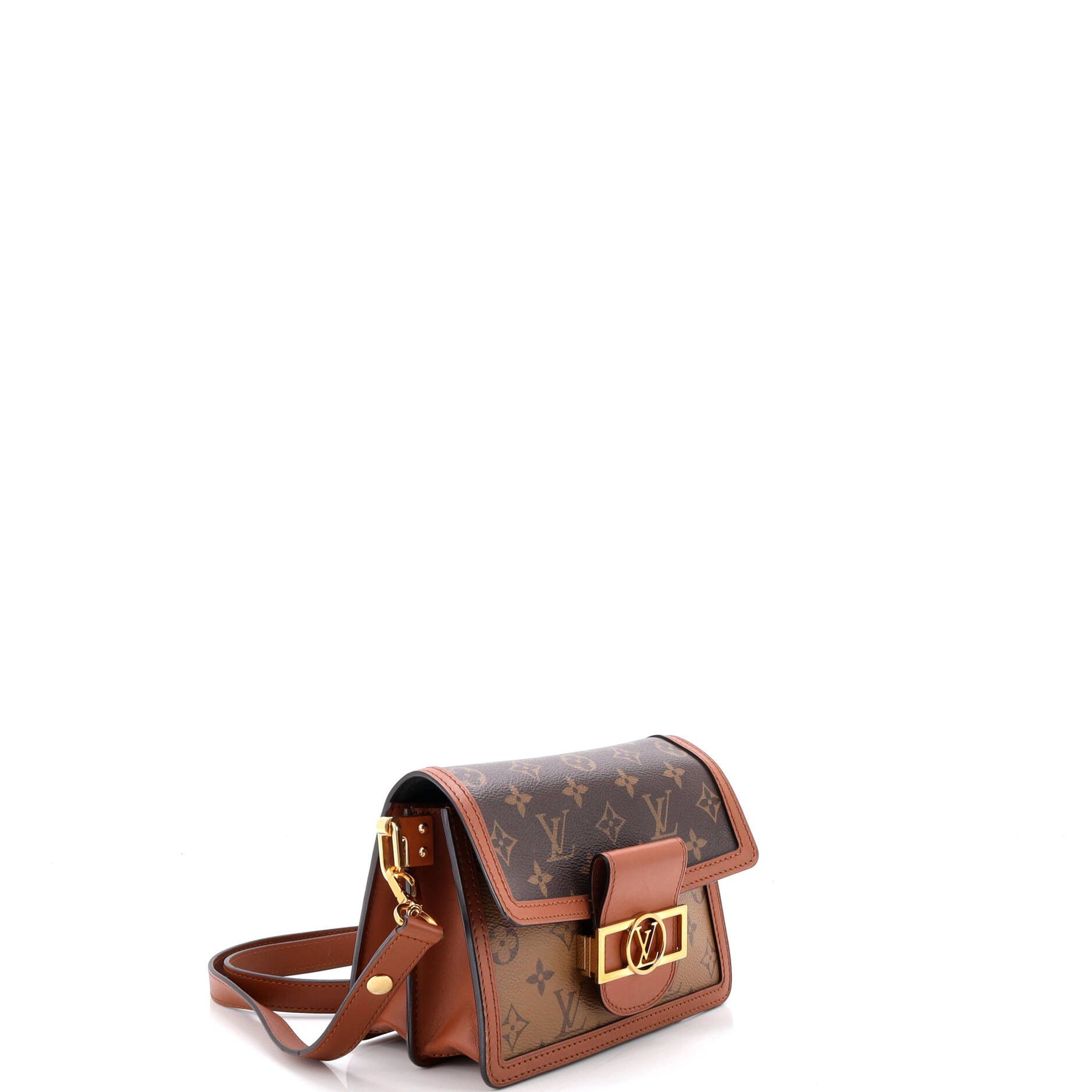 Louis Vuitton Dauphine Shoulder Bag Reverse Monogram Canvas Mini Size ONE SIZE - 1 Thumbnail