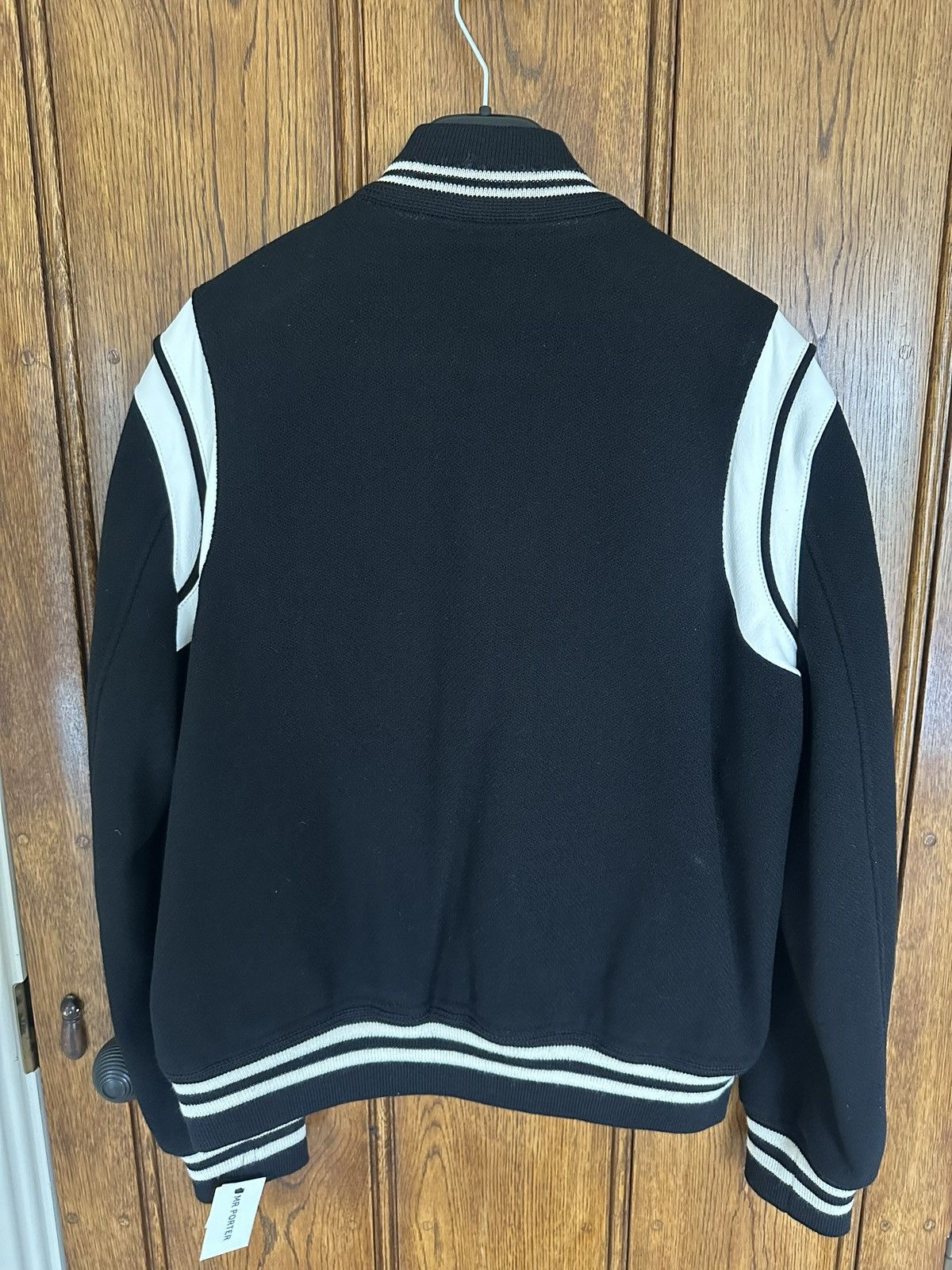 Saint Laurent Paris SS15 Saint Laurent classic black white teddy jacket 52 BNWT Size US L / EU 52-54 / 3 - 21 Thumbnail