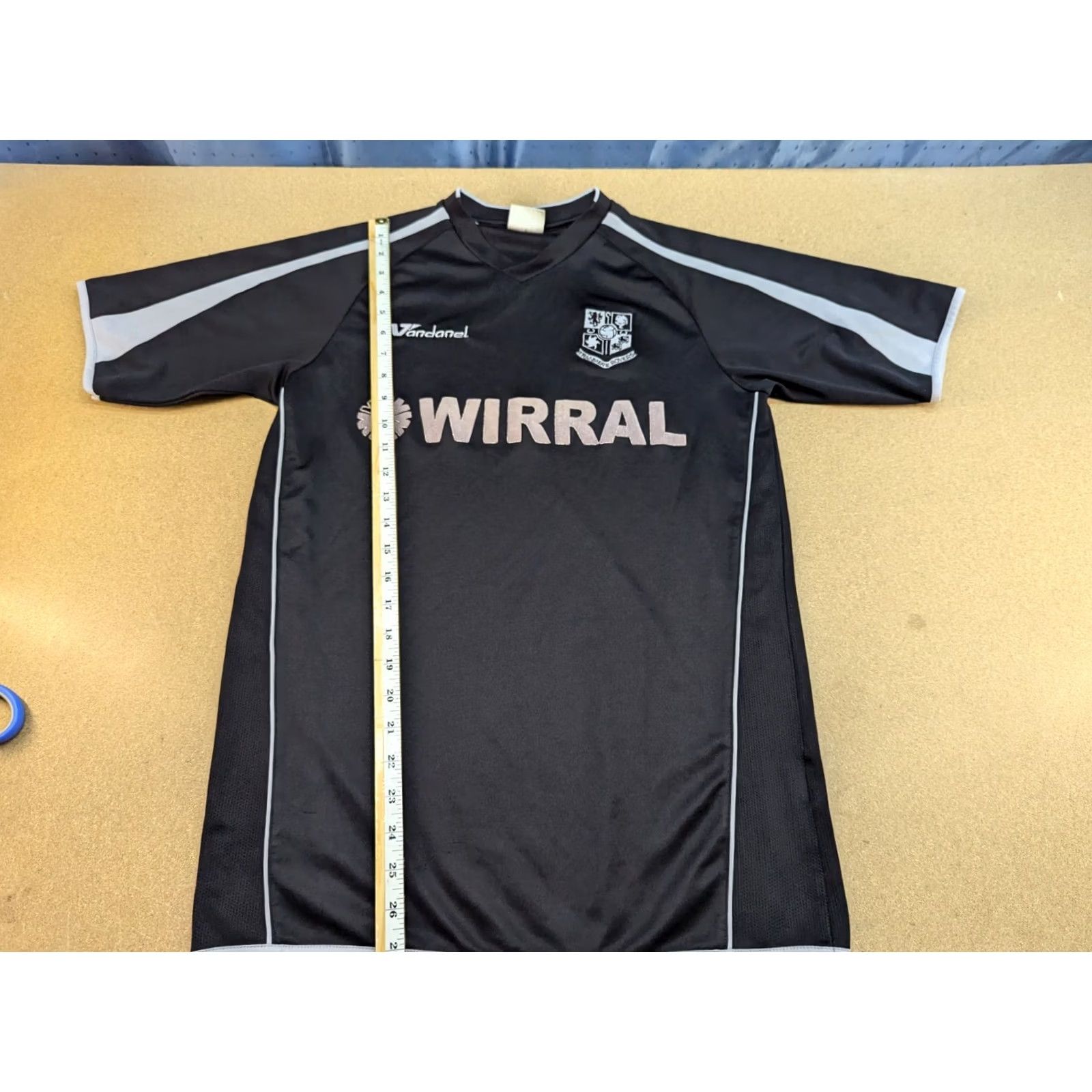 Vintage VINTAGE Vandanel Tranmere Rovers 2006-2007 Away Jersey Shirt Adult S Football Black Mens Size US S / EU 44-46 / 1 - 6 Thumbnail