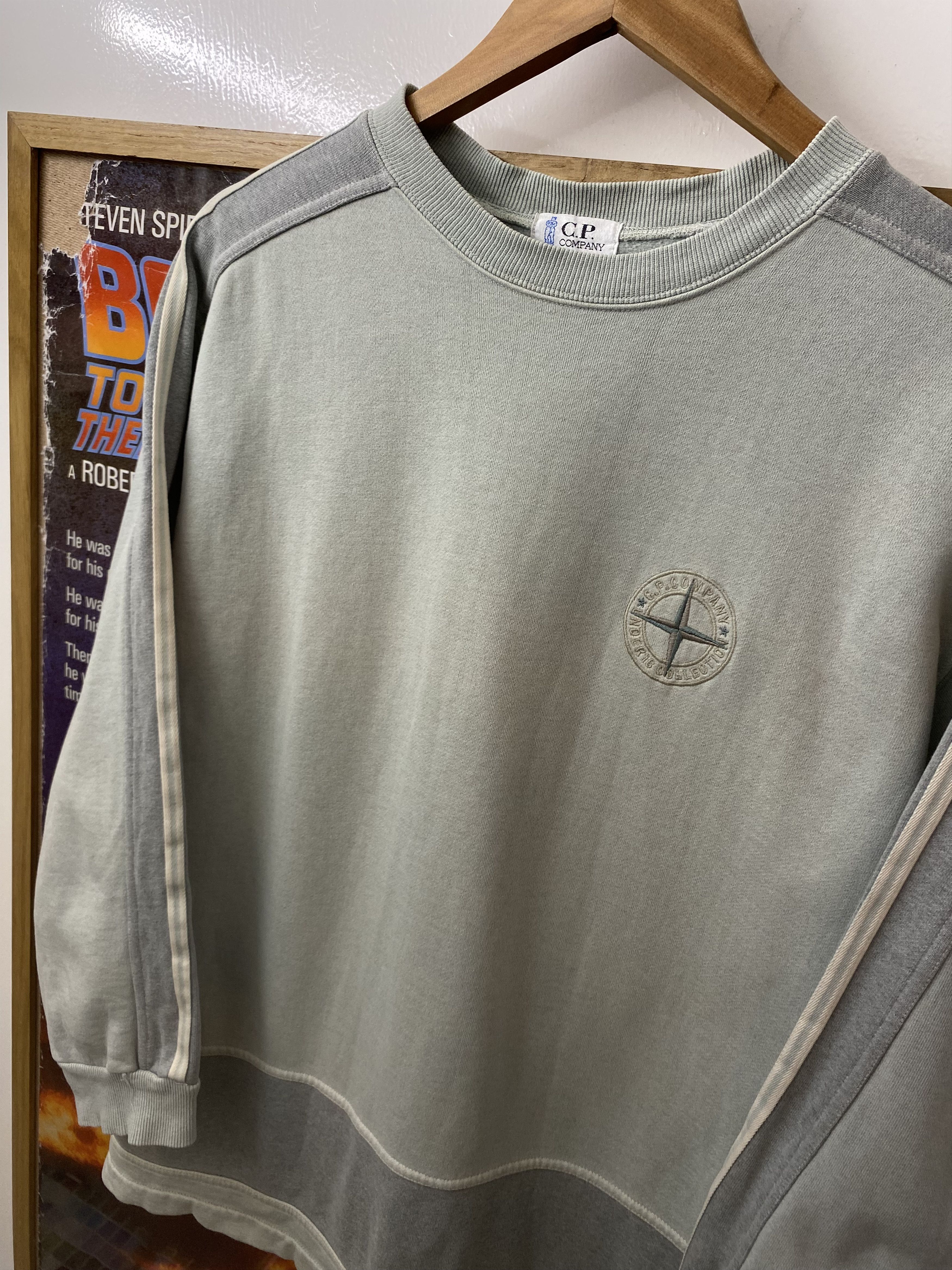 C.P. Company 90s C.P. Company Royal Navy Compass Panelled Sweatshirt Size US S / EU 44-46 / 1 - 4 Thumbnail