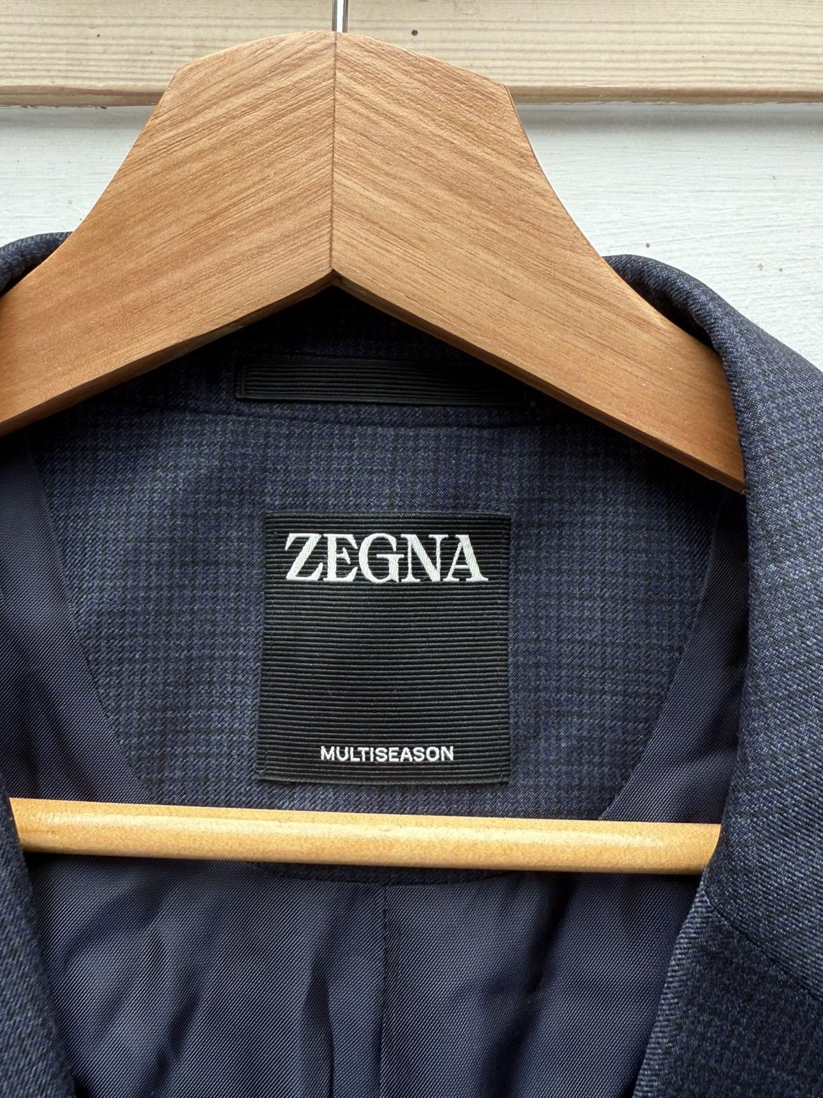 Ermenegildo Zegna Zegna Wool Blazer Size 46R - 3 Thumbnail