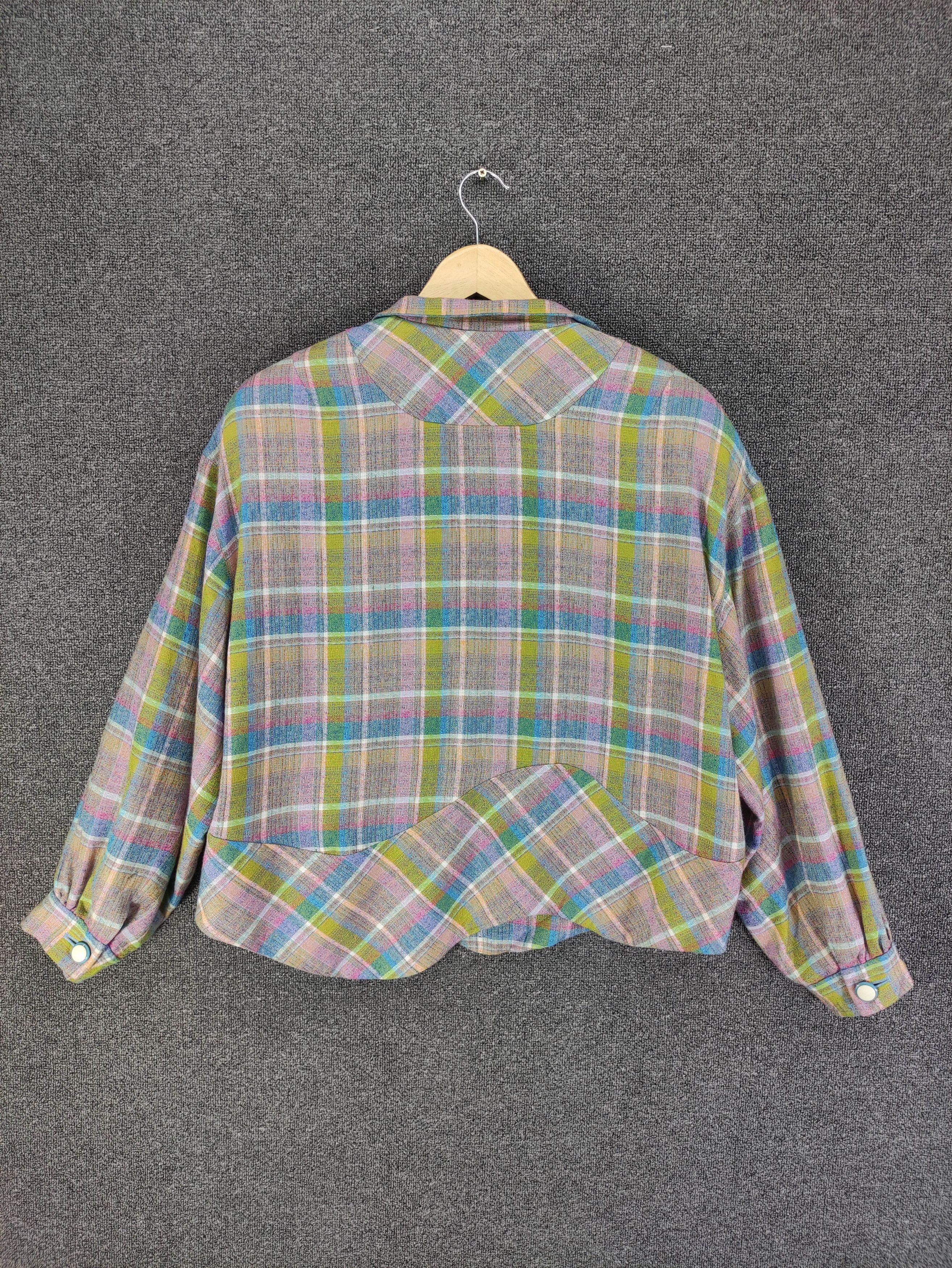 Japanese Brand Vintage La Deuaciema Rainbow Colour Jacket Size L / US 10 / IT 46 - 7 Thumbnail