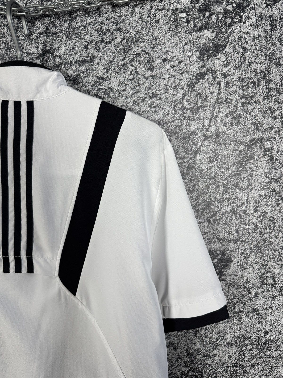 Adidas Adidas Golf Club Sudeifel Short Sleeve Jacket White Size M Size US M / EU 48-50 / 2 - 13 Thumbnail
