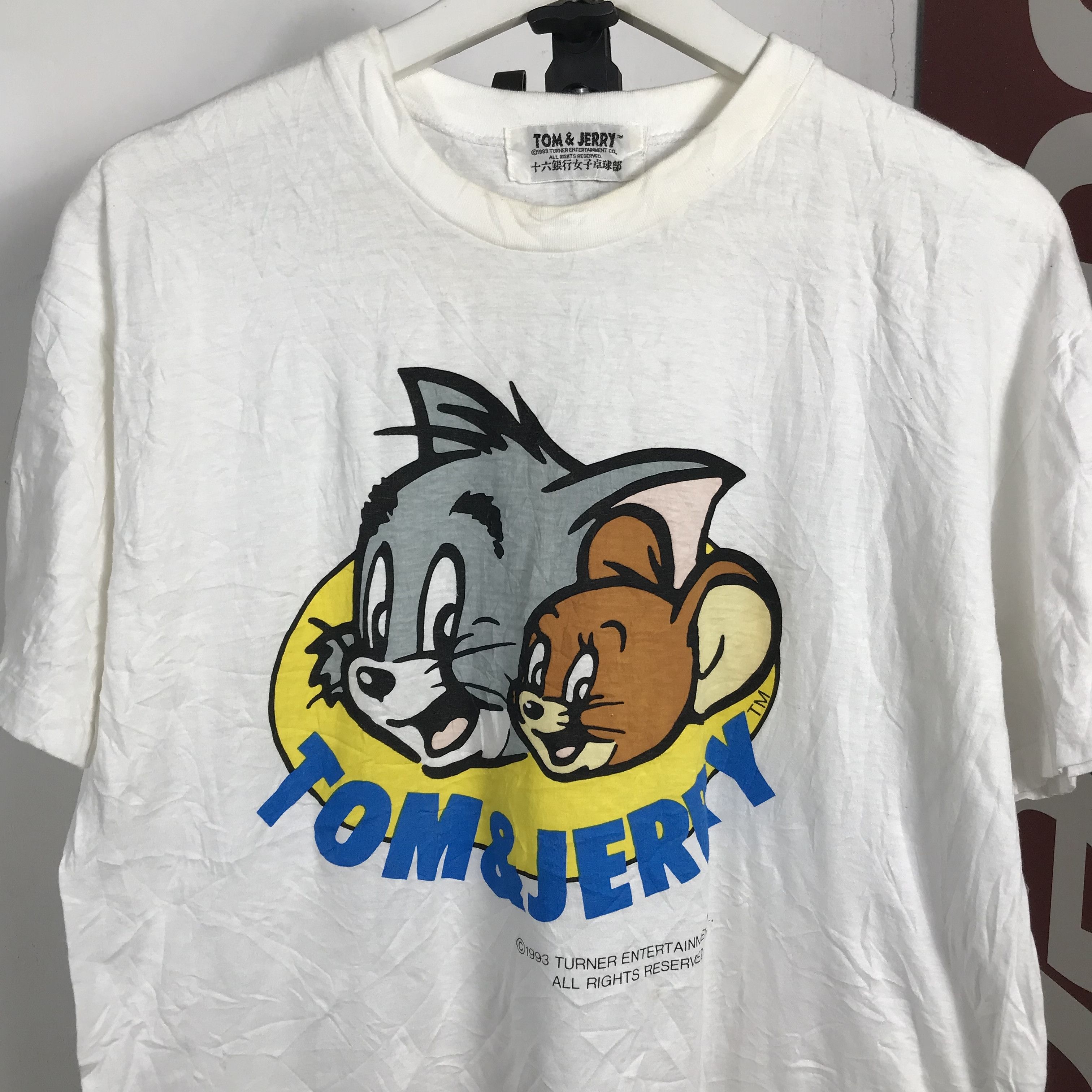 Cartoon Network 90s vintage Tom and Jerry Cartoon Network grail Size US L / EU 52-54 / 3 - 3 Thumbnail