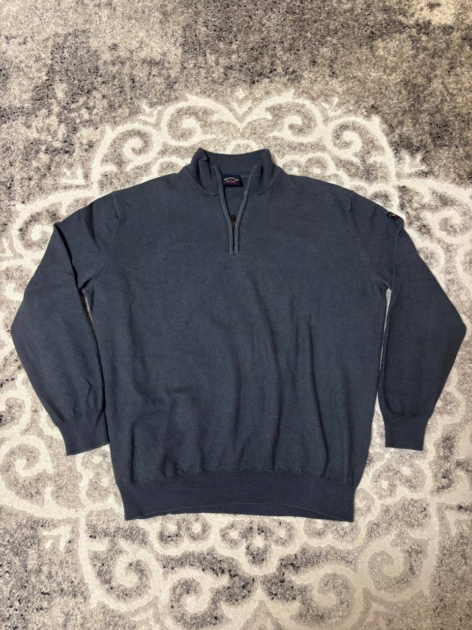 Paul & Shark Paul & Shark Yachting Virgin Wool Half-Zip Sweater Riri Size US XL / EU 56 / 4 - 17 Thumbnail
