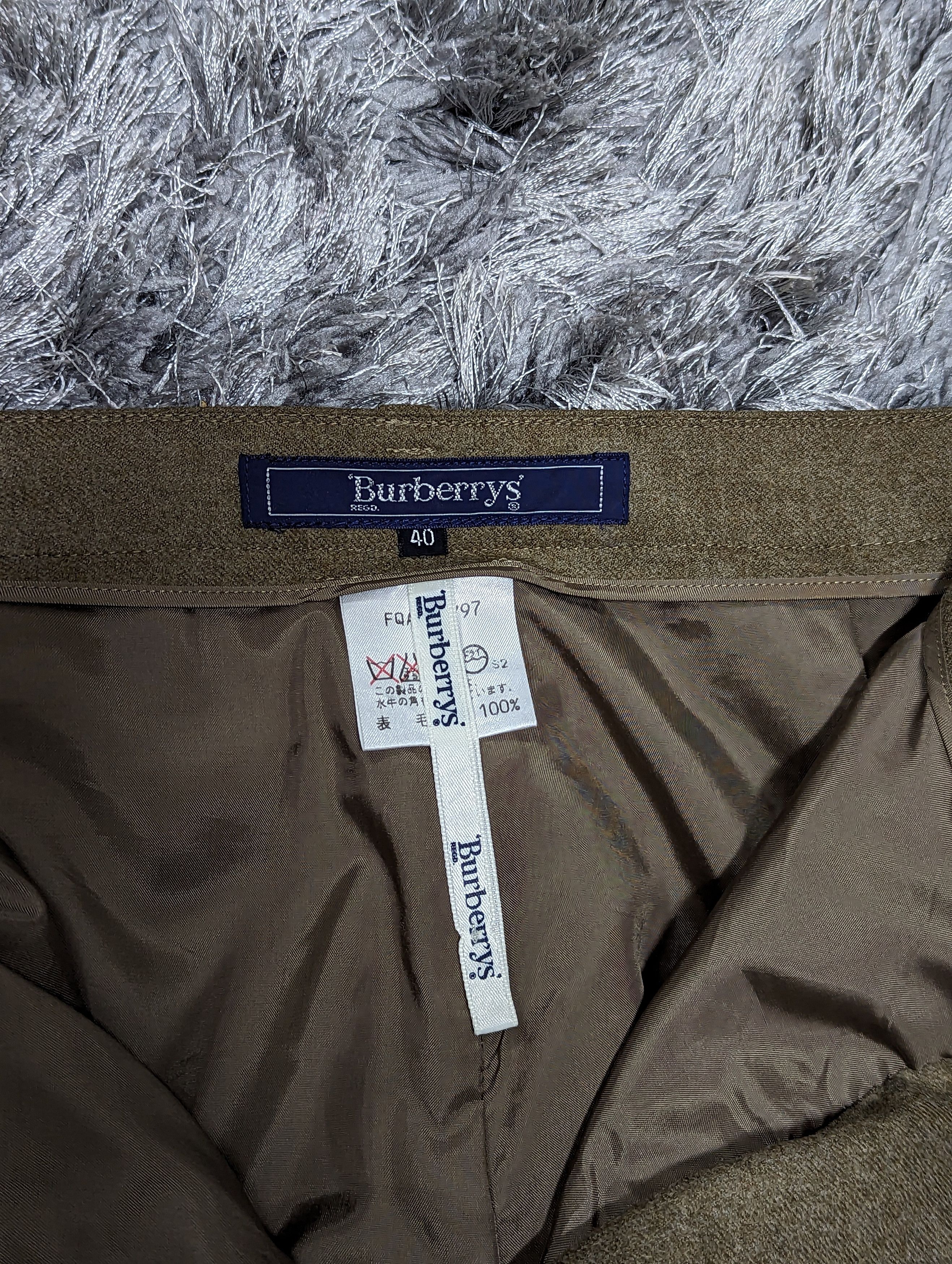 Burberry Vintage Burberry Pants Womens Plain Trouser Designer Size 27" / US 4 / IT 40 - 8 Thumbnail