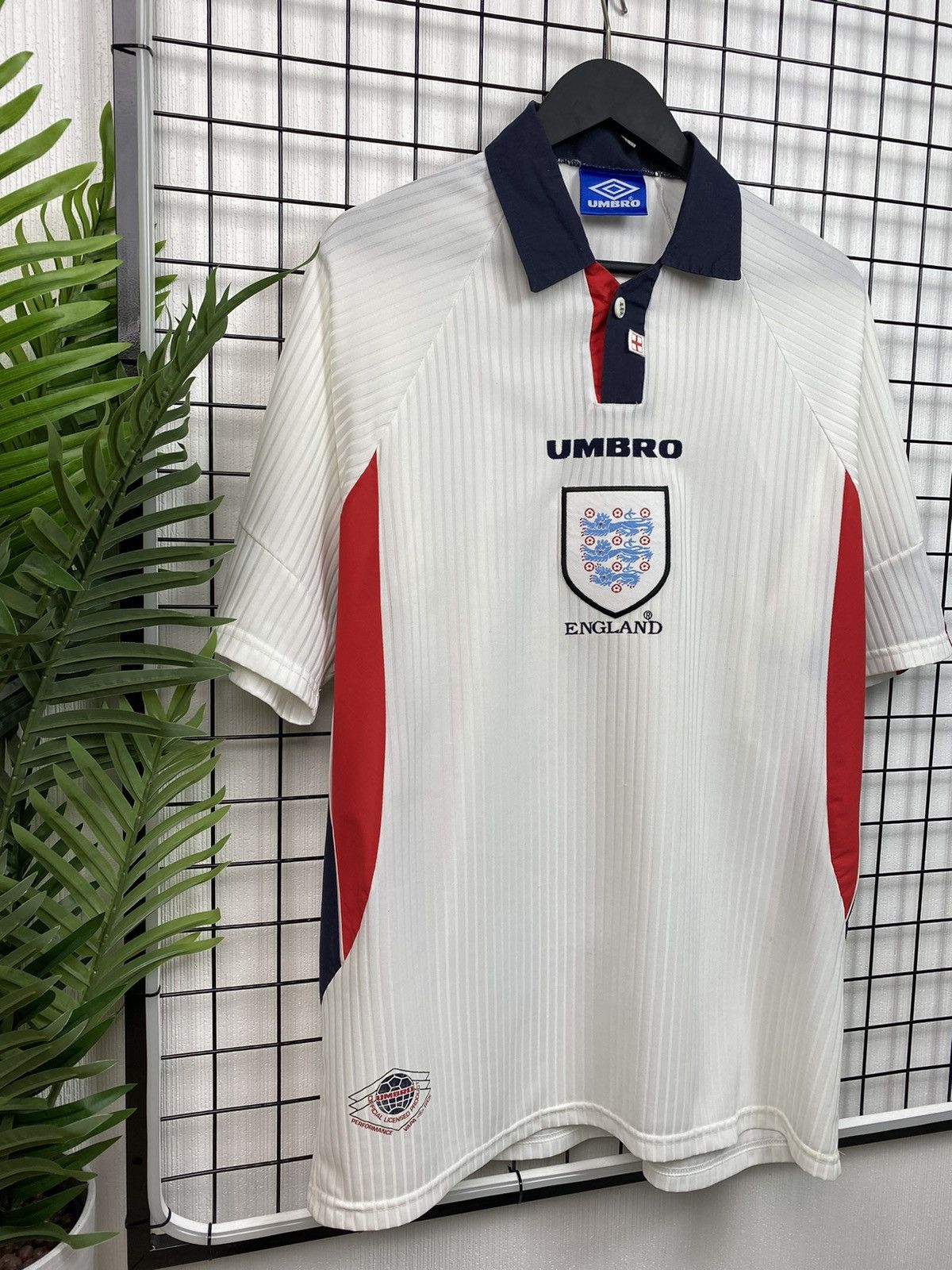 Umbro × Vintage Vintage England 1997/1999 Home Jersey Soccer XL Football Size US XL / EU 56 / 4 - 4 Thumbnail