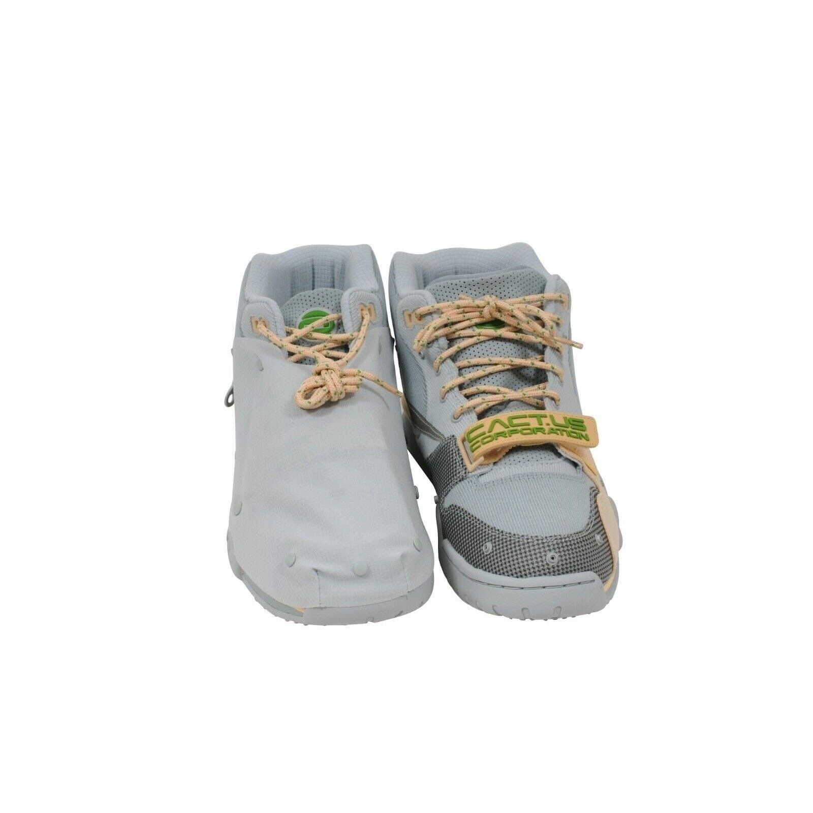 Nike × Travis Scott Cactus Jack Air Trainer 1 CJ SP Sneakers Grey Haze Mid Size US 11 / EU 44 - 2 Thumbnail