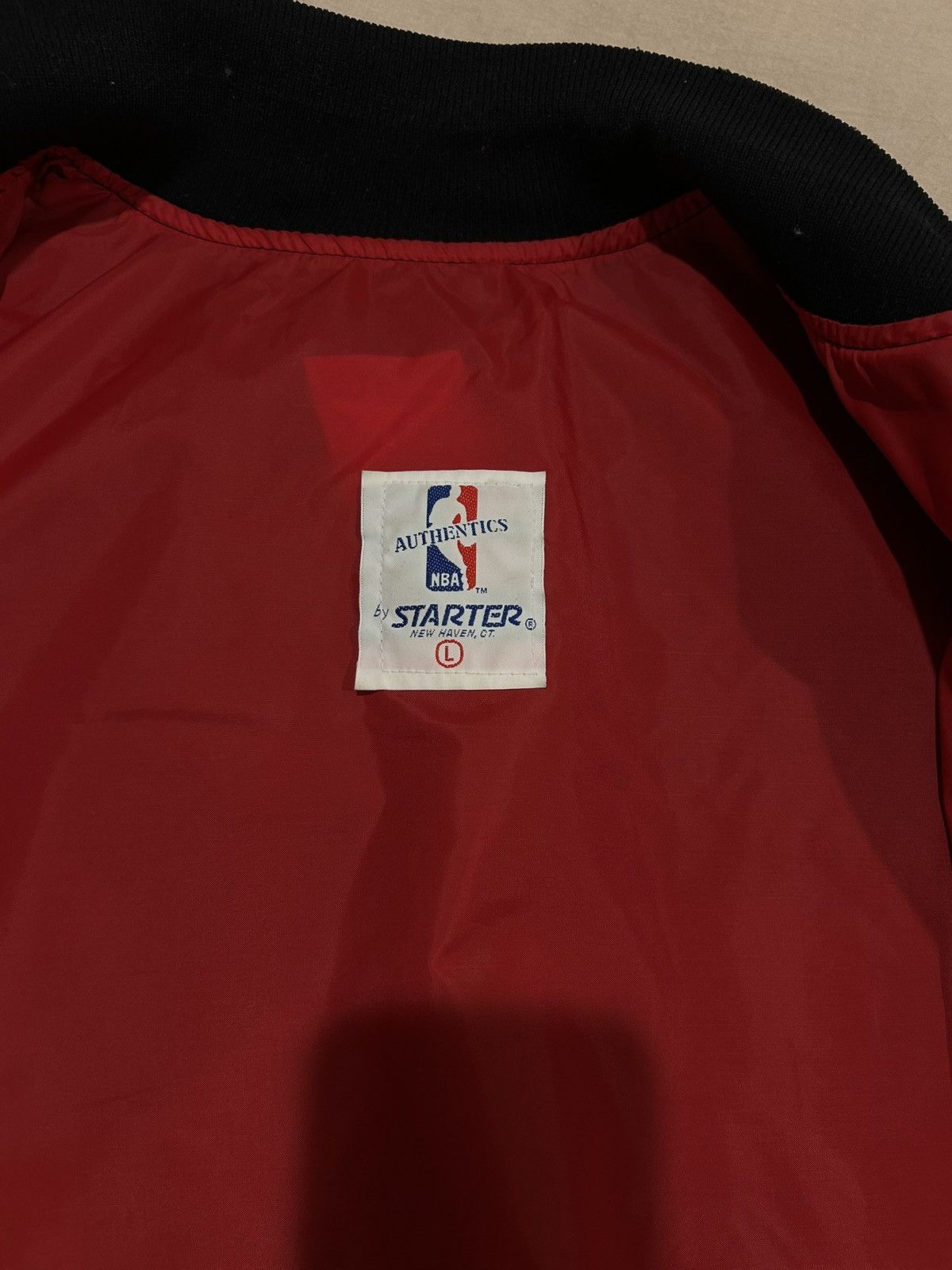Starter Vintage Chicago Bulls Jacket Size L / US 10 / IT 46 - 7 Thumbnail