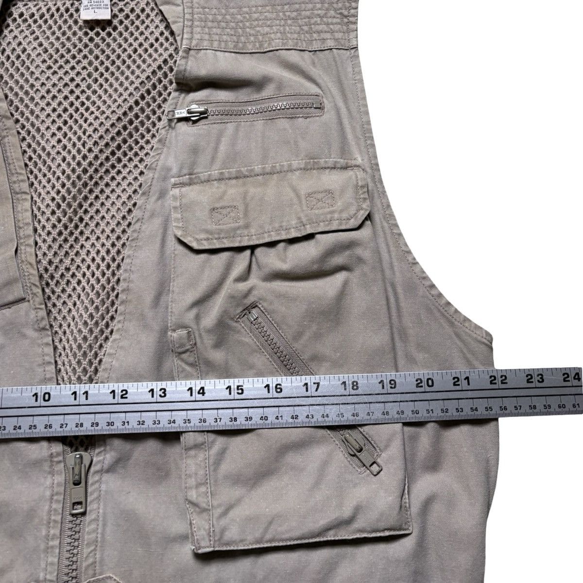 Banana Republic Vintage 80's Banana Republic Safari Photographer's Vest L Size US L / EU 52-54 / 3 - 4 Thumbnail