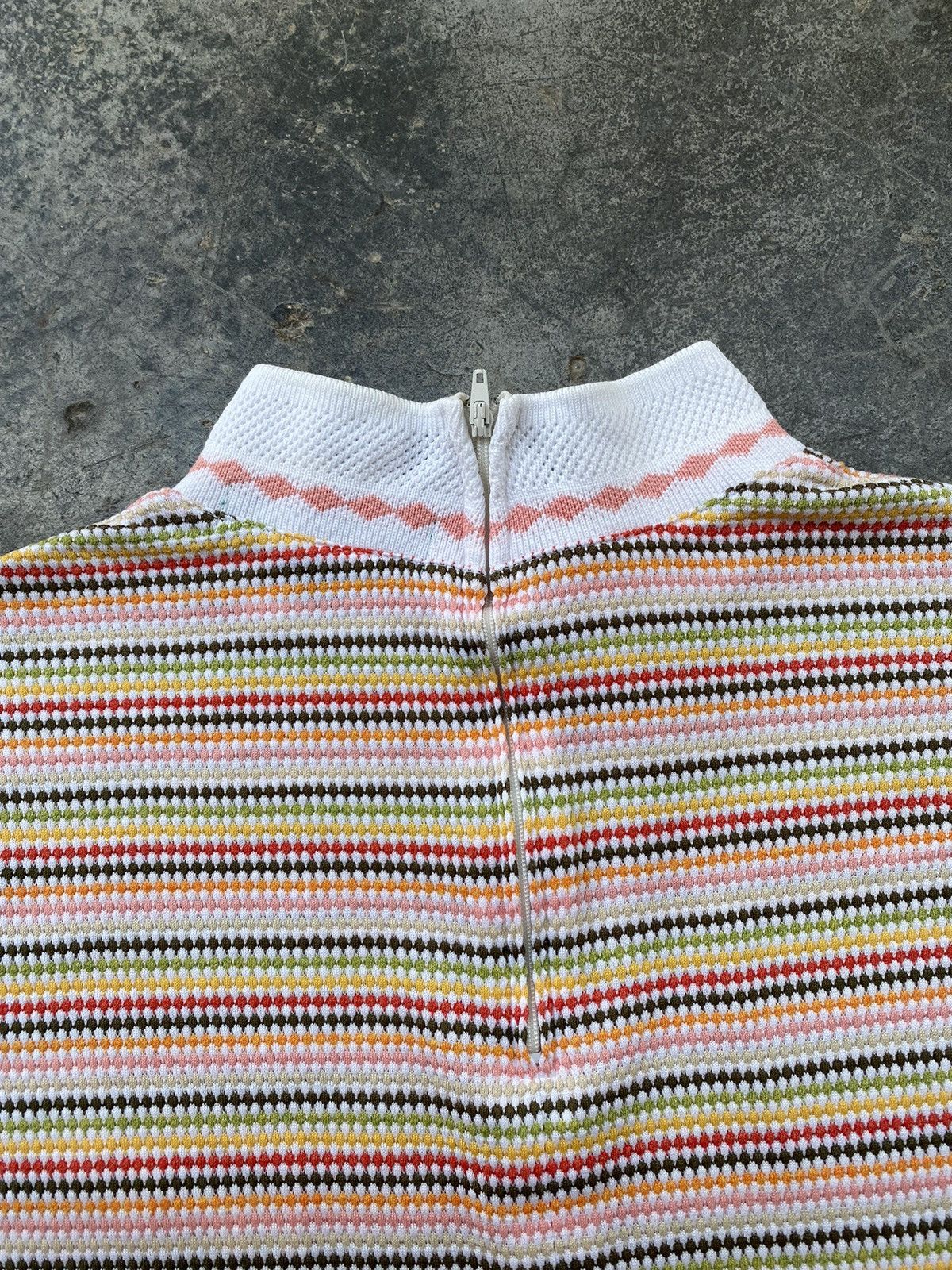 Kenzo Vintage 90s Kenzo Striped Cropped Tees Size M / US 6-8 / IT 42-44 - 5 Thumbnail
