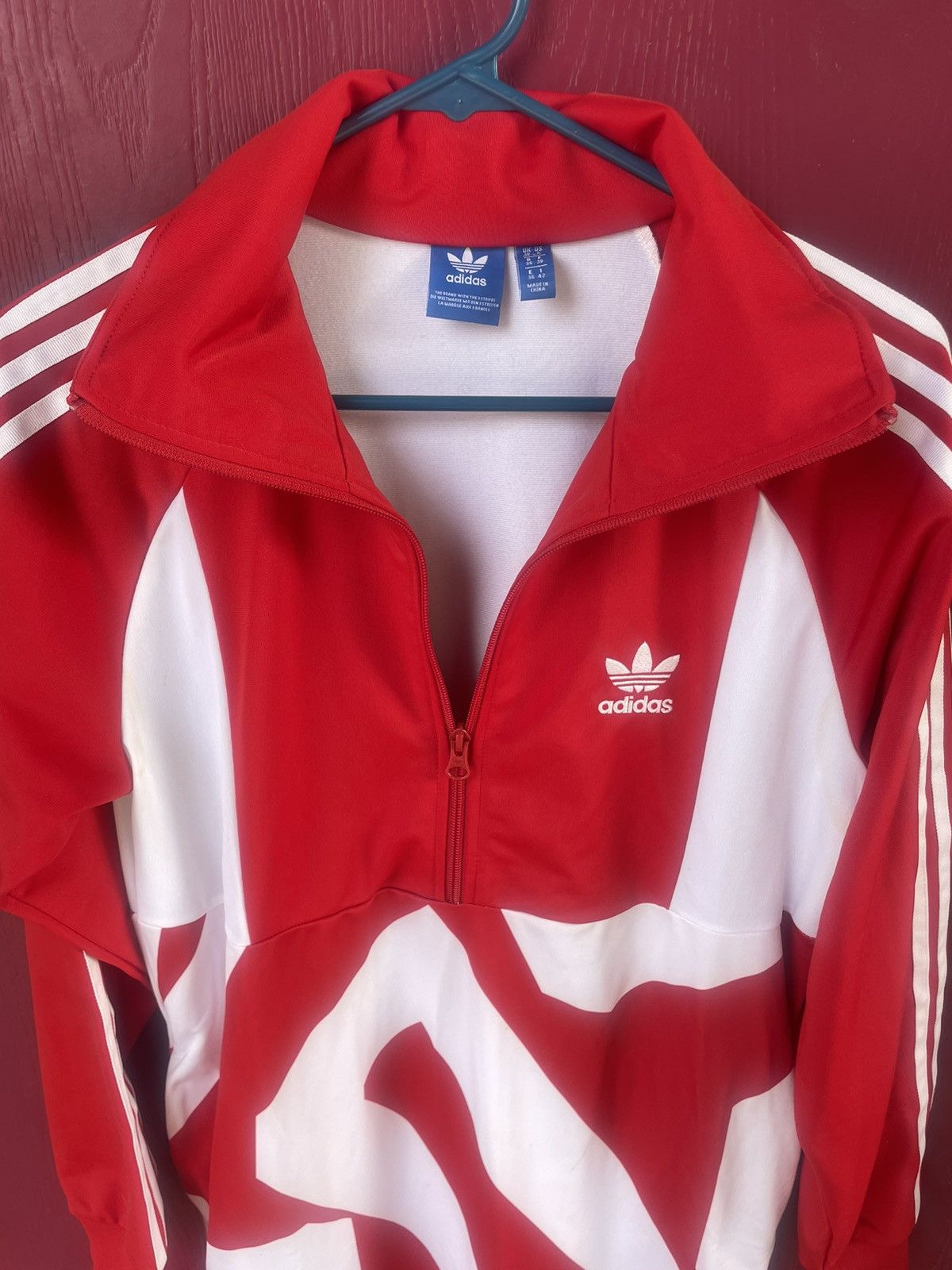 Adidas ADIDAS Bold Age Red track suit maxi dress Size S / US 4 / IT 40 - 8 Thumbnail