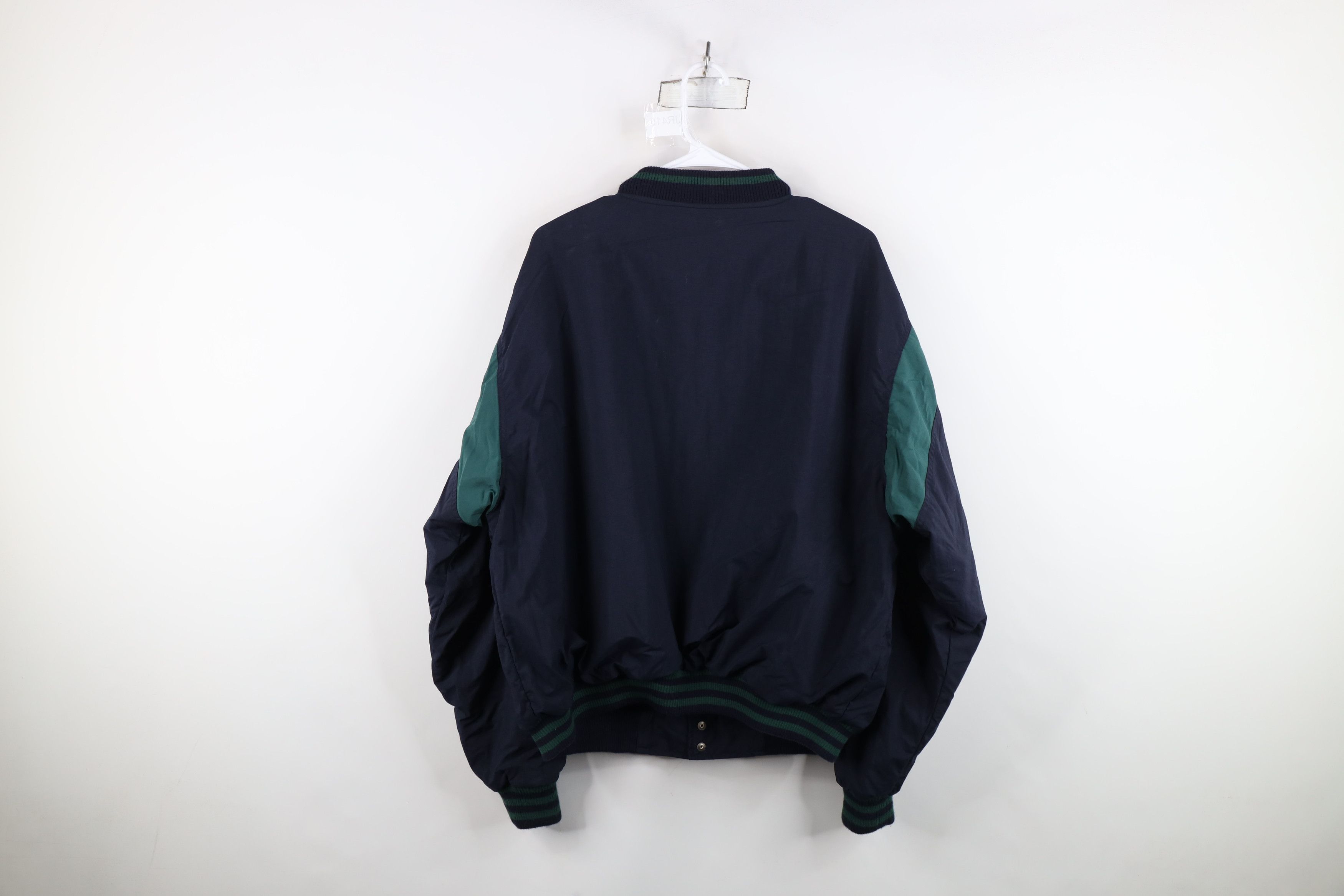 Vintage Vintage 90s Streetwear Fleece Lined Varsity Bomber Jacket Size US L / EU 52-54 / 3 - 13 Thumbnail