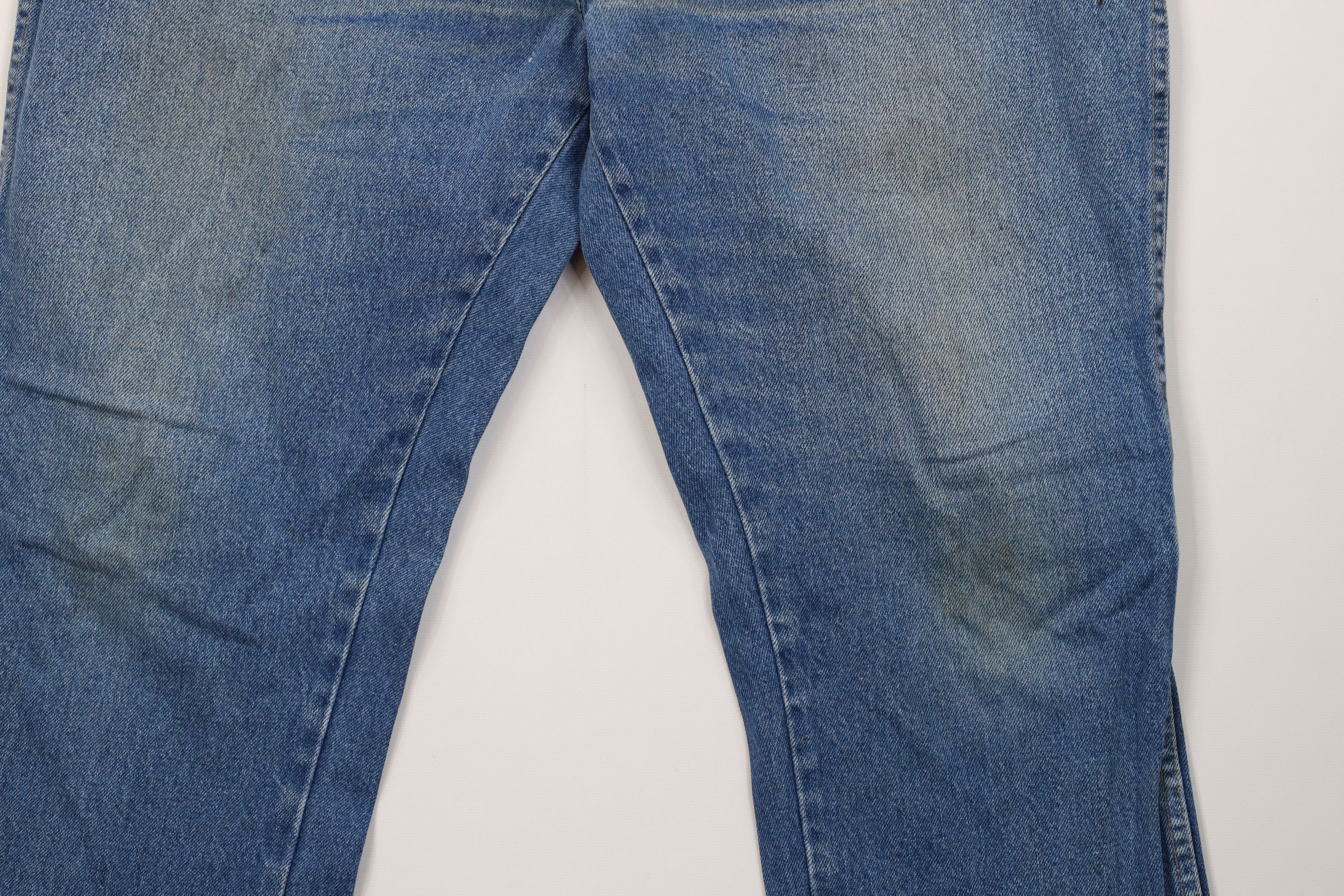 Vintage Vintage 70s 80s Streetwear Wide Leg Bootcut Denim Jeans USA Size US 36 / EU 52 - 4 Thumbnail