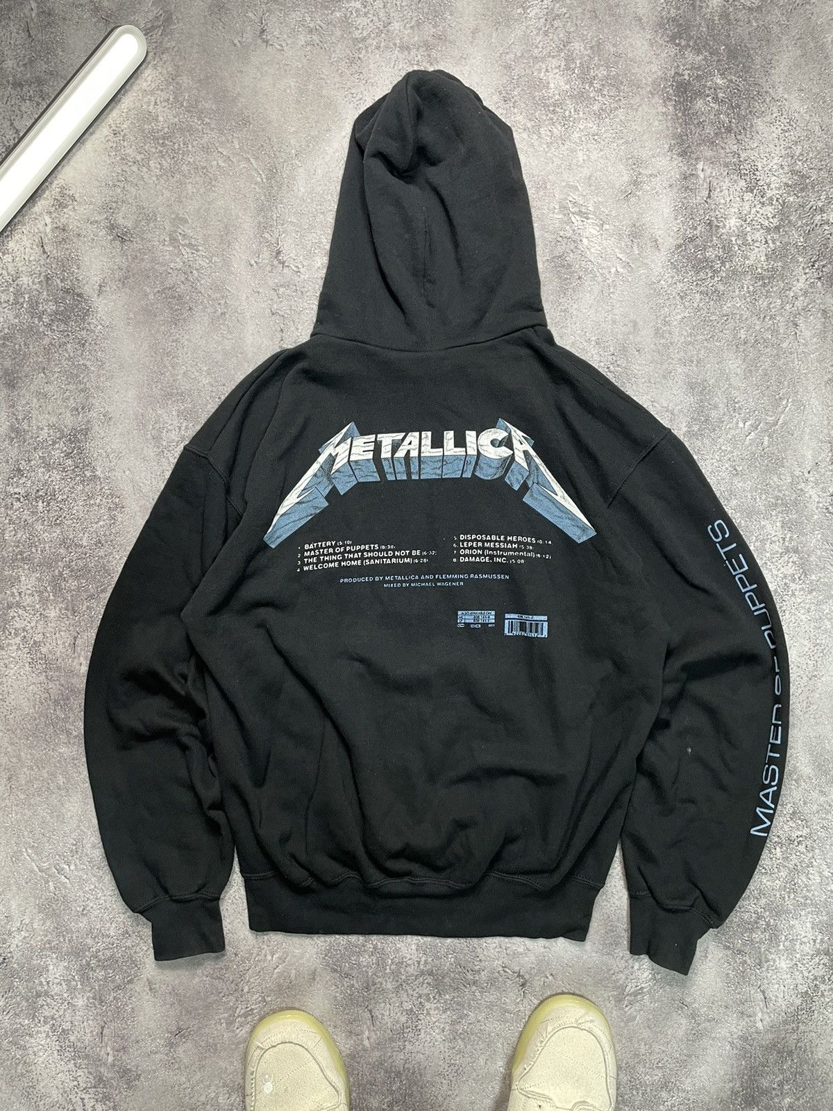 Band Tees Vtg 90s Metallica Master of Puppets Faded Thrashed Hoodie M Size US M / EU 48-50 / 2 - 3 Thumbnail