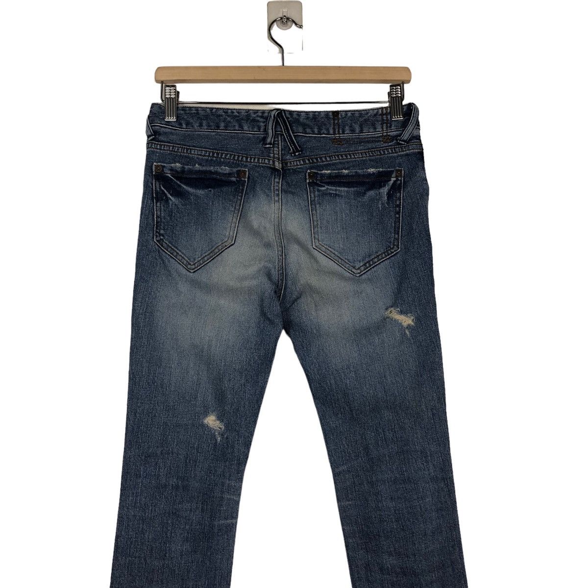 Hysteric Glamour 🔥SKINY CUT FLARE DENIM JEANS TORNADO MART JAPAN MADE Size US 28 / EU 44 - 11 Thumbnail