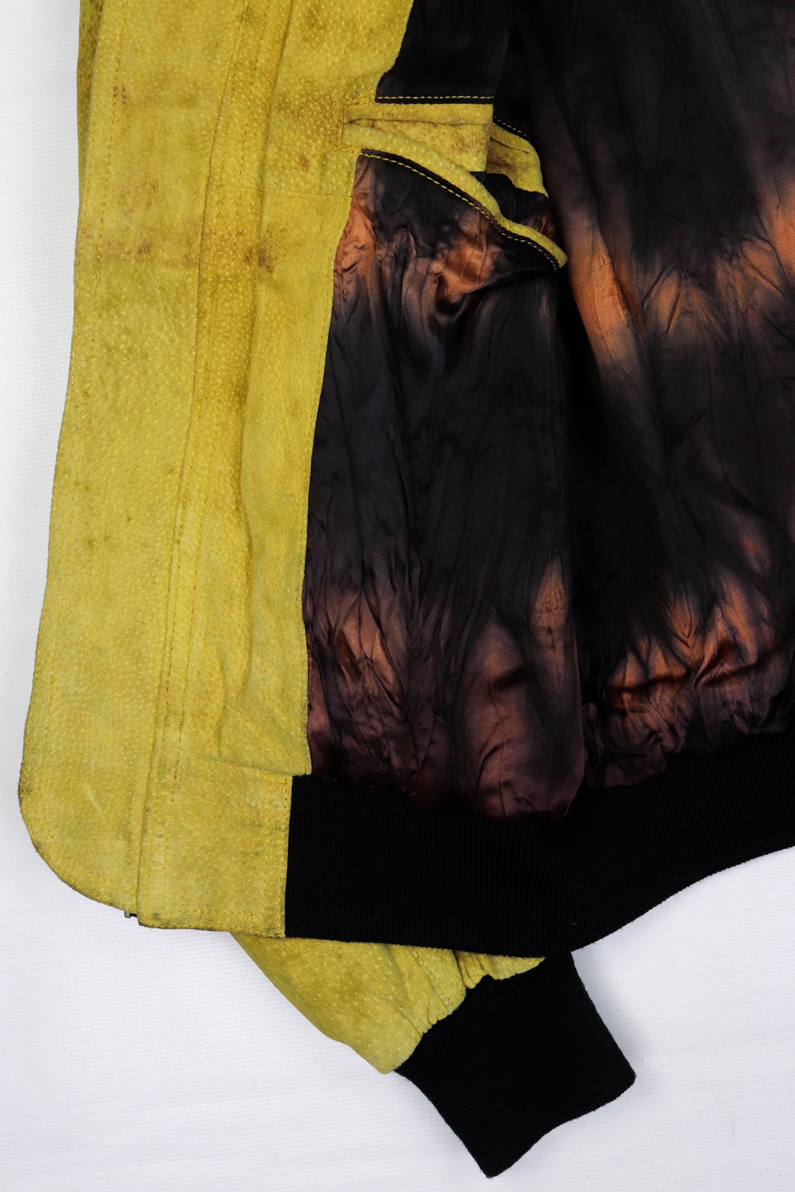 NFL ​​Glenwood Gators Vintage 90s Distressed Suede Bomber Jacket Size US M / EU 48-50 / 2 - 20 Thumbnail