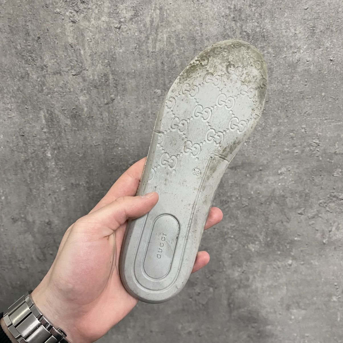 Gucci Gucci Ace Embroidered Pineapple Sneakers Size US 5.5 / EU 38 - 16 Thumbnail