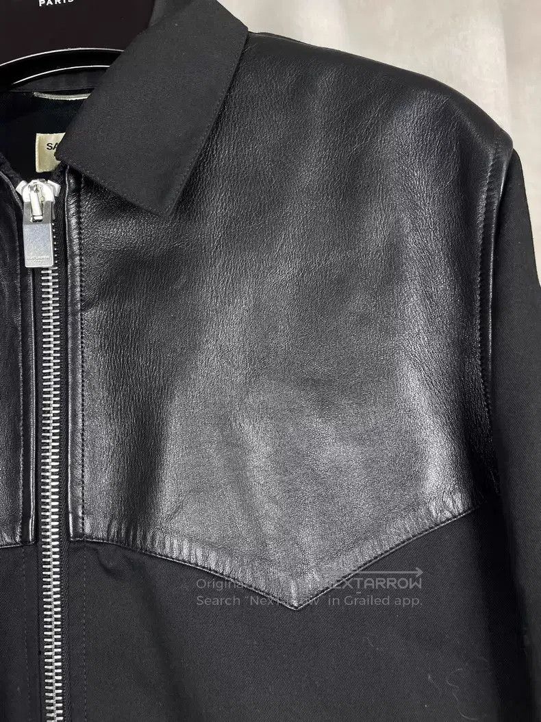 Saint Laurent Paris Saint Laurent Paris Sheepskin Patch Double Zip Pocket Jack Size US S / EU 44-46 / 1 - 4 Thumbnail