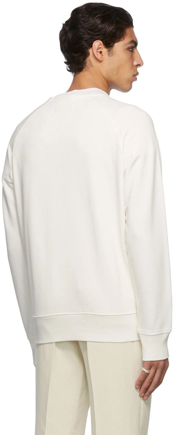 Casablanca Cream Casa Way Tennis Club Logo Sweatshirt Size XXS / US 00 / IT 34 - 3 Thumbnail