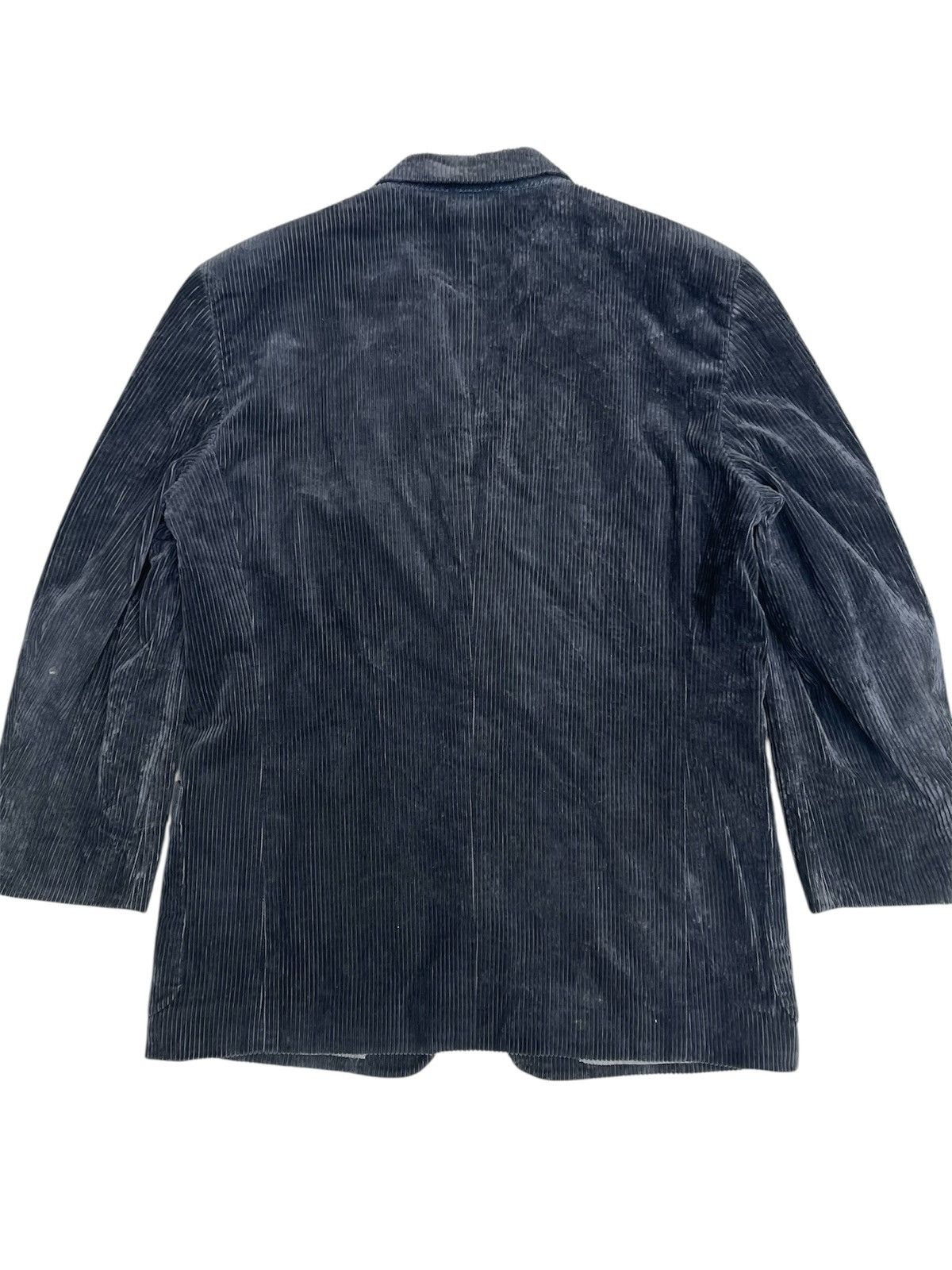 Burberry Vintage 80s-90s Burberry Corduroy Jacket Blazer Jaket Size US M / EU 48-50 / 2 - 2 Thumbnail