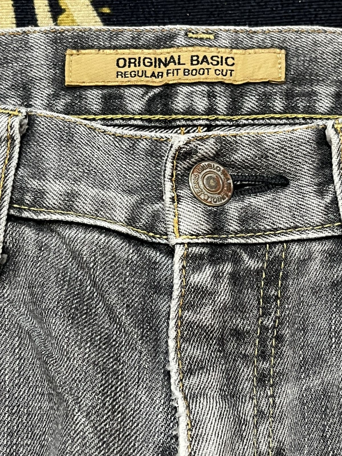 Uniqlo Vintage Uniqlo B-002 Flare Faded Distressed Denim Size US 30 / EU 46 - 8 Thumbnail