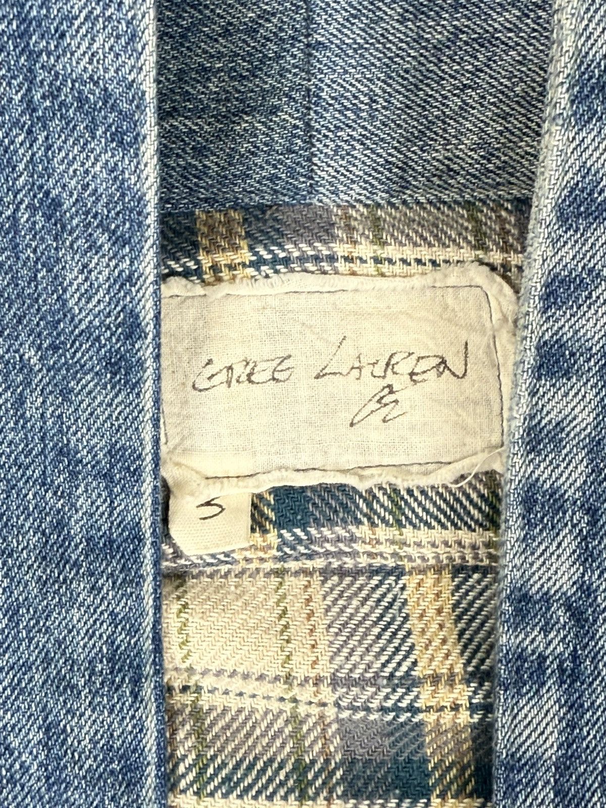 Greg Lauren Kimono Studio Flannel Size US L / EU 52-54 / 3 - 3 Thumbnail