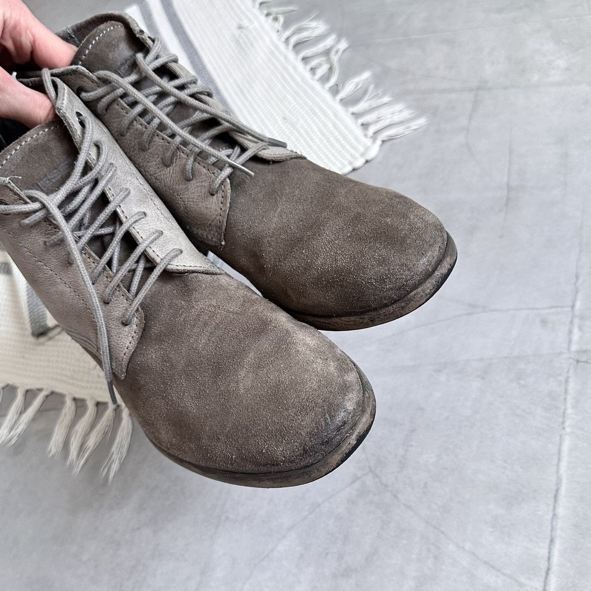 Dirk Bikkembergs Diesel Avantgarde Combat Biker Boots Back Zip Inspired Guidi Size US 7.5 / EU 40-41 - 6 Thumbnail