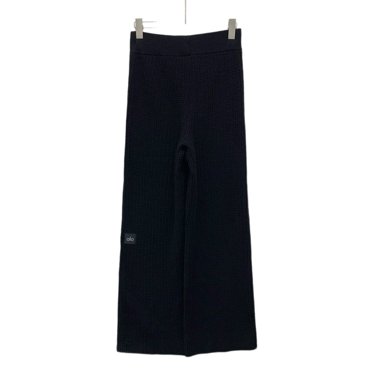 Alo Yoga Alo Yoga Black Cashmere Knit Casual Pants K26WX Size 27" / US 4 / IT 40 - 2 Thumbnail