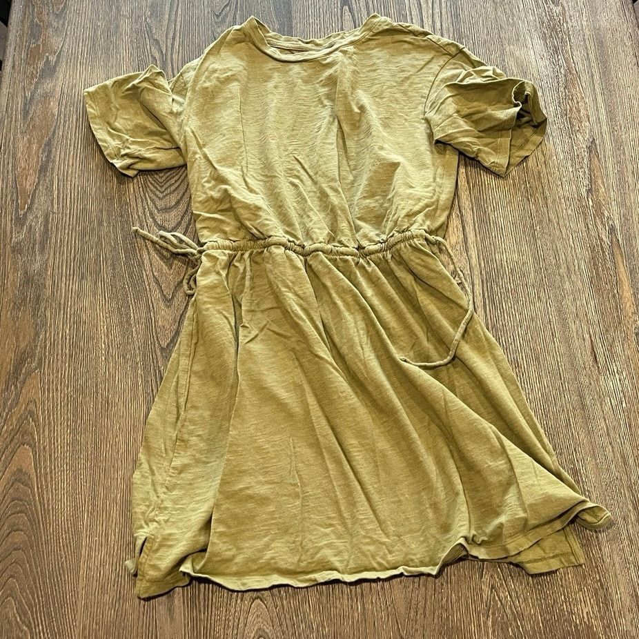 Old Navy Old Navy Sheath Dress Elastic Waist Short Sleeve Green M Size M / US 6-8 / IT 42-44 - 1 Thumbnail