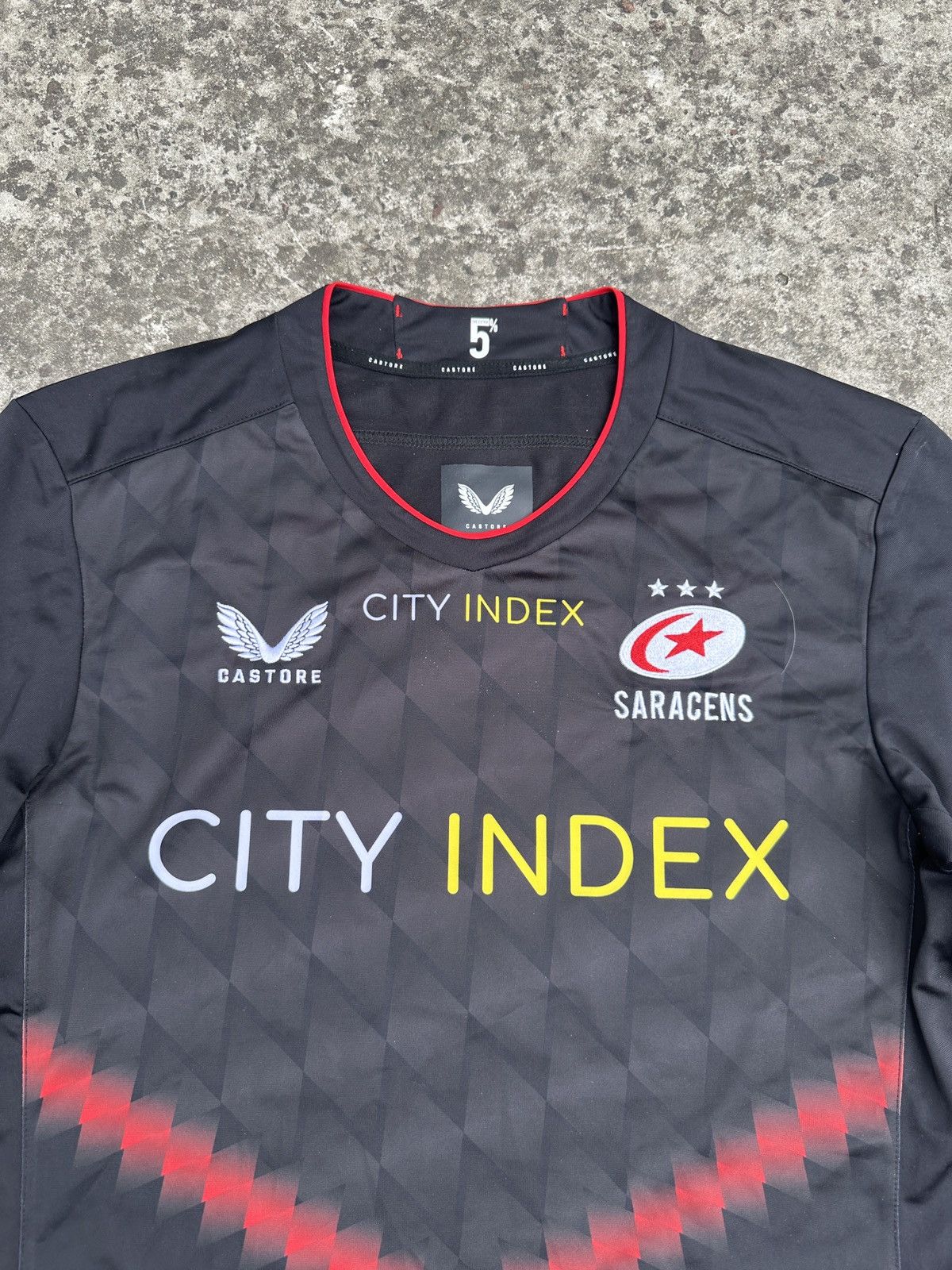 Other Vintage Castore Saracens Rugby Jersey Blokecore Rare Style M Size US M / EU 48-50 / 2 - 2 Thumbnail