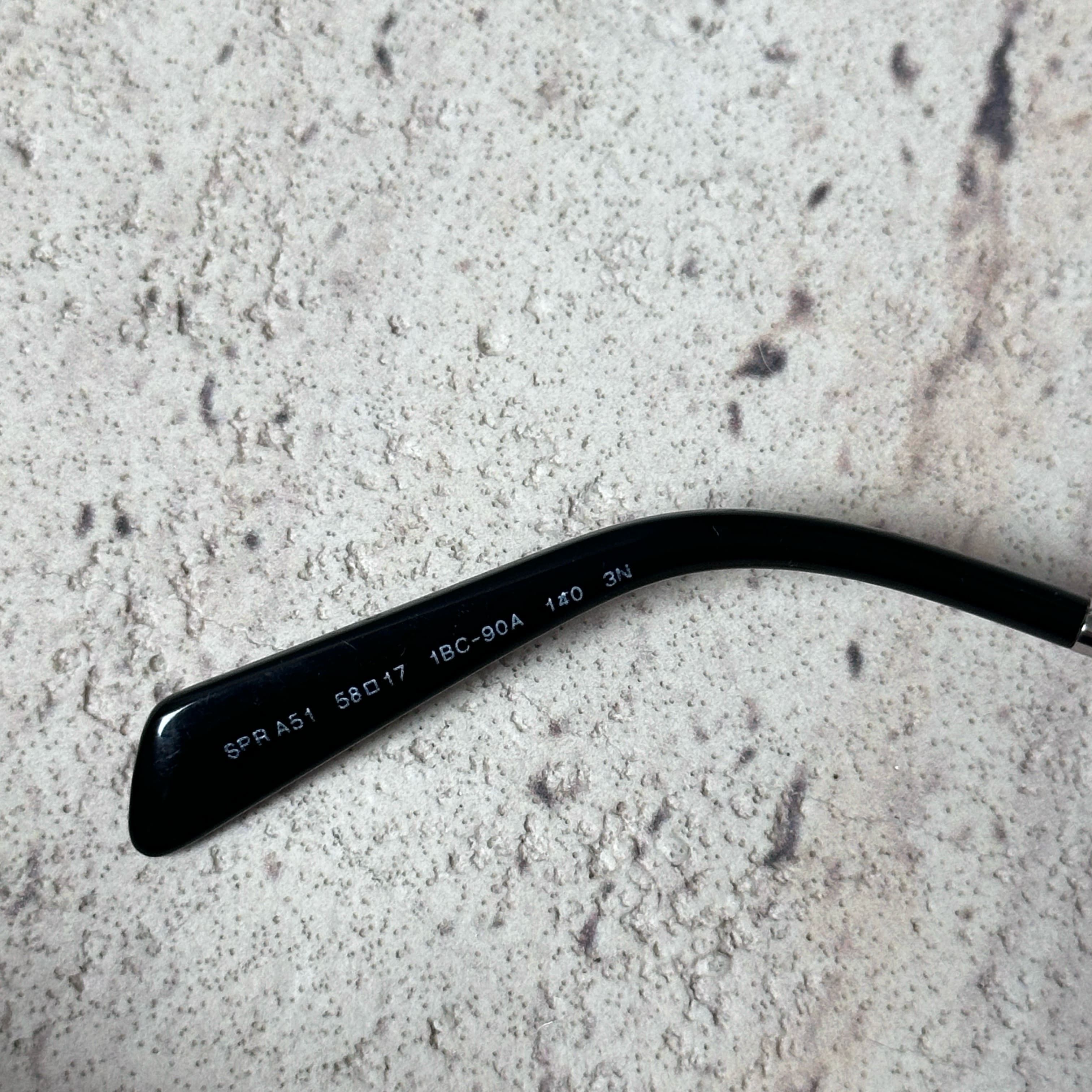 Prada PRADA 0PR A51S 1BC90A SUNGLASSES Size ONE SIZE - 8 Thumbnail