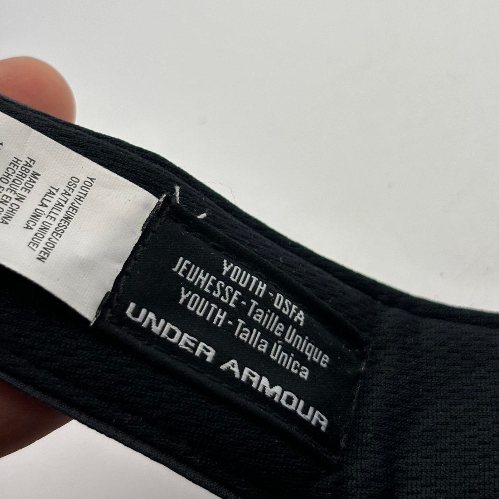 Under Armour Grey Under Armour Visor Size ONE SIZE - 5 Thumbnail