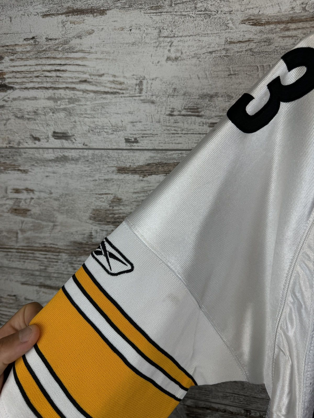 NFL × Reebok Reebok Pittsburgh Steelers White NFL T-Shirt Heath Miller Size US L / EU 52-54 / 3 - 5 Thumbnail