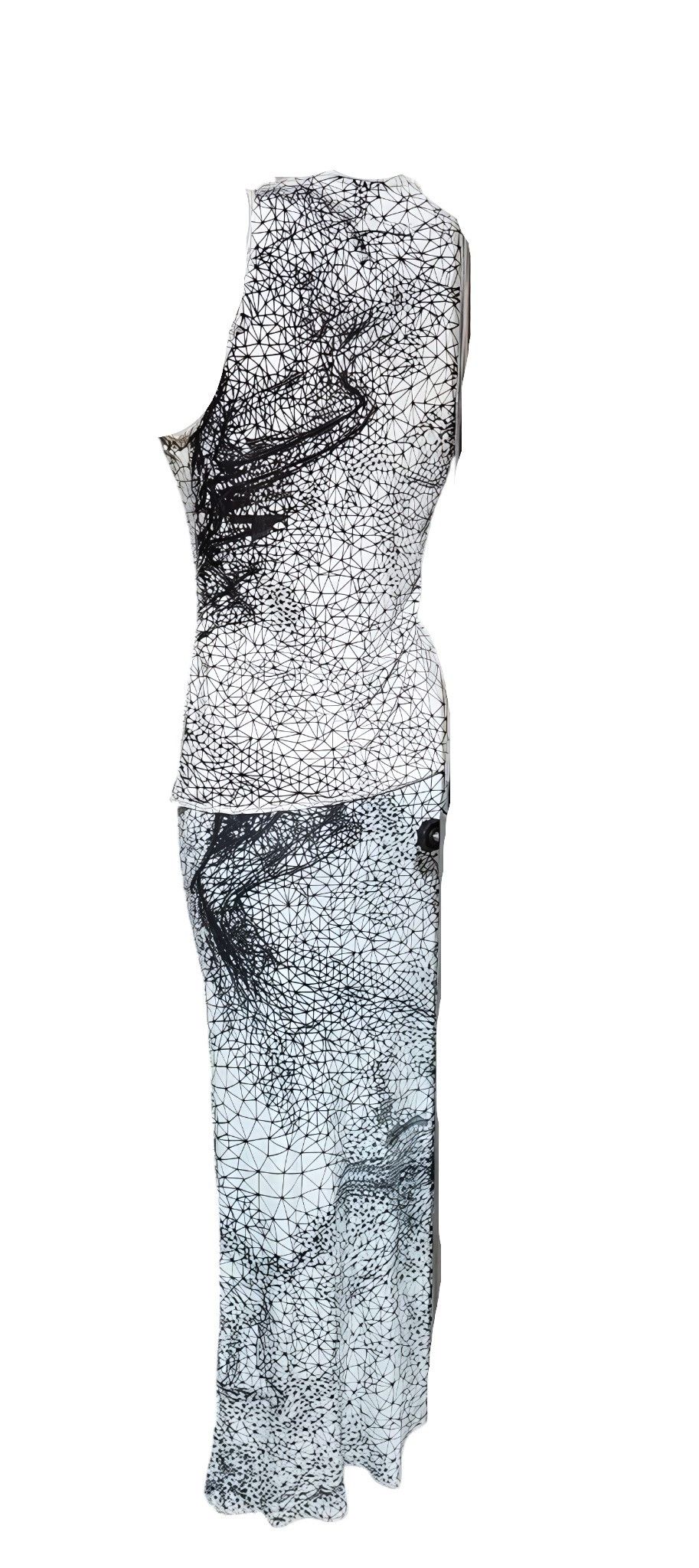 Jean Paul Gaultier S/S 2001 CONSTELLATION SET Size S / US 4 / IT 40 - 3 Thumbnail