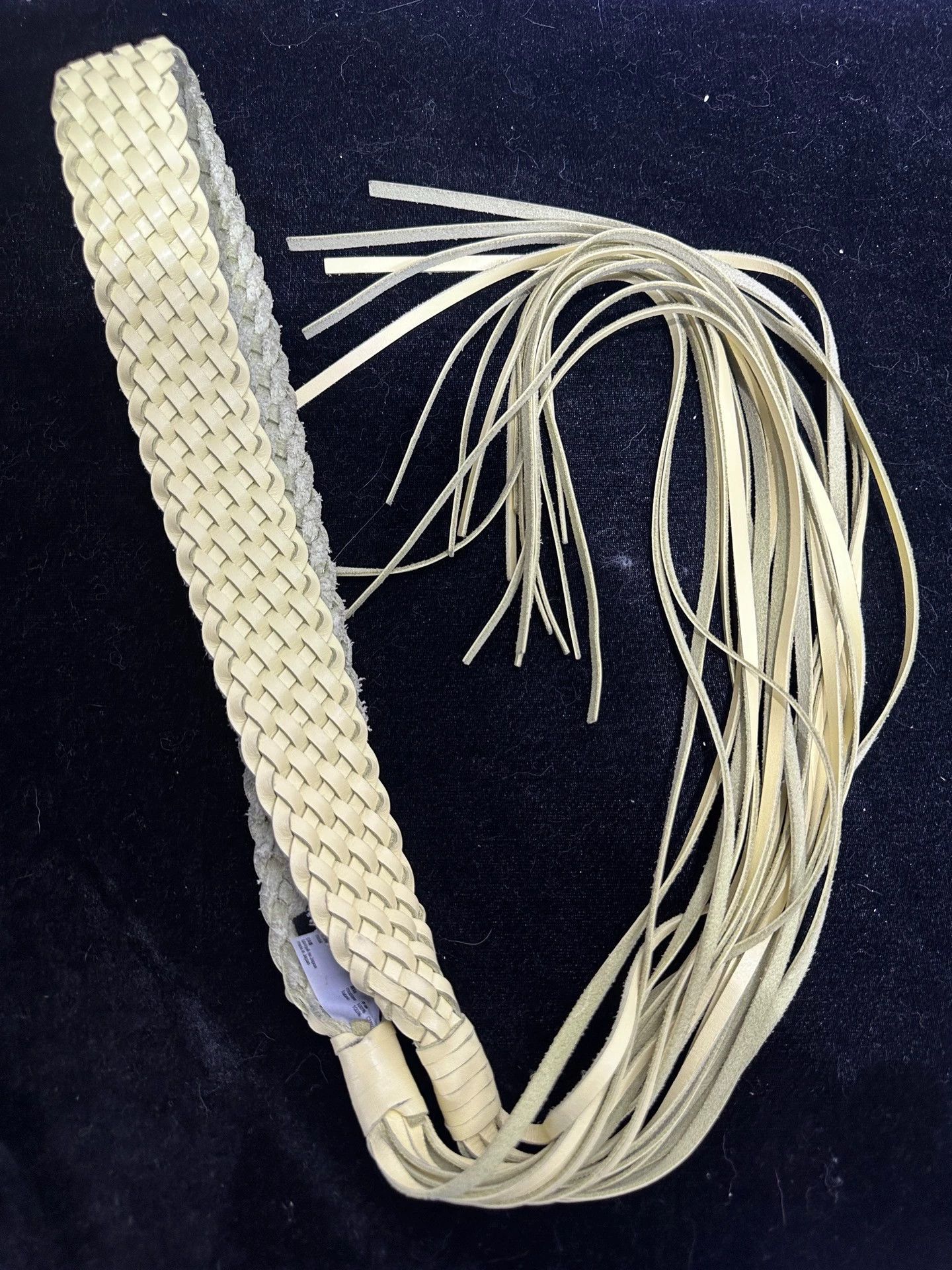 Junya Watanabe Junya Watanabe CDG Woven Cowhide Tassel Whip Size ONE SIZE - 4 Thumbnail