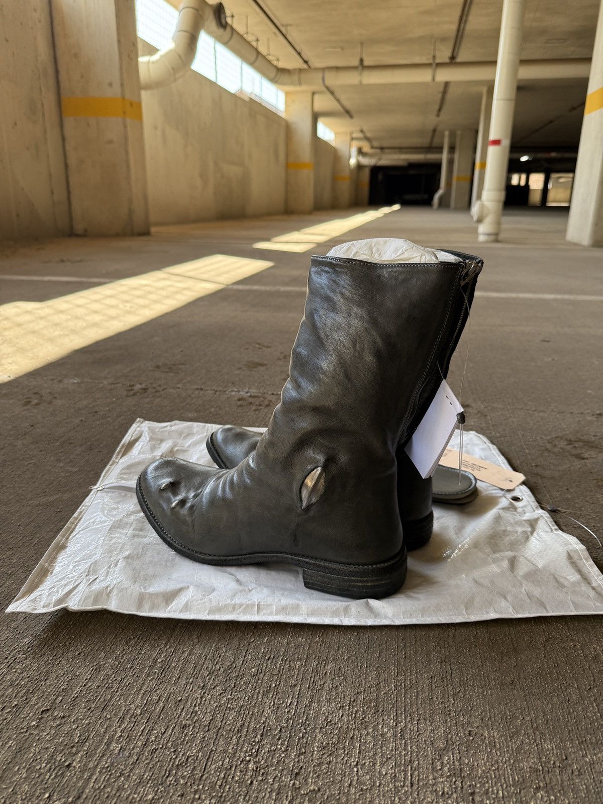 Carol Christian Poell CCP Carol Christian Poell Prosthetic Boots Size US 11 / EU 44 - 1 Thumbnail