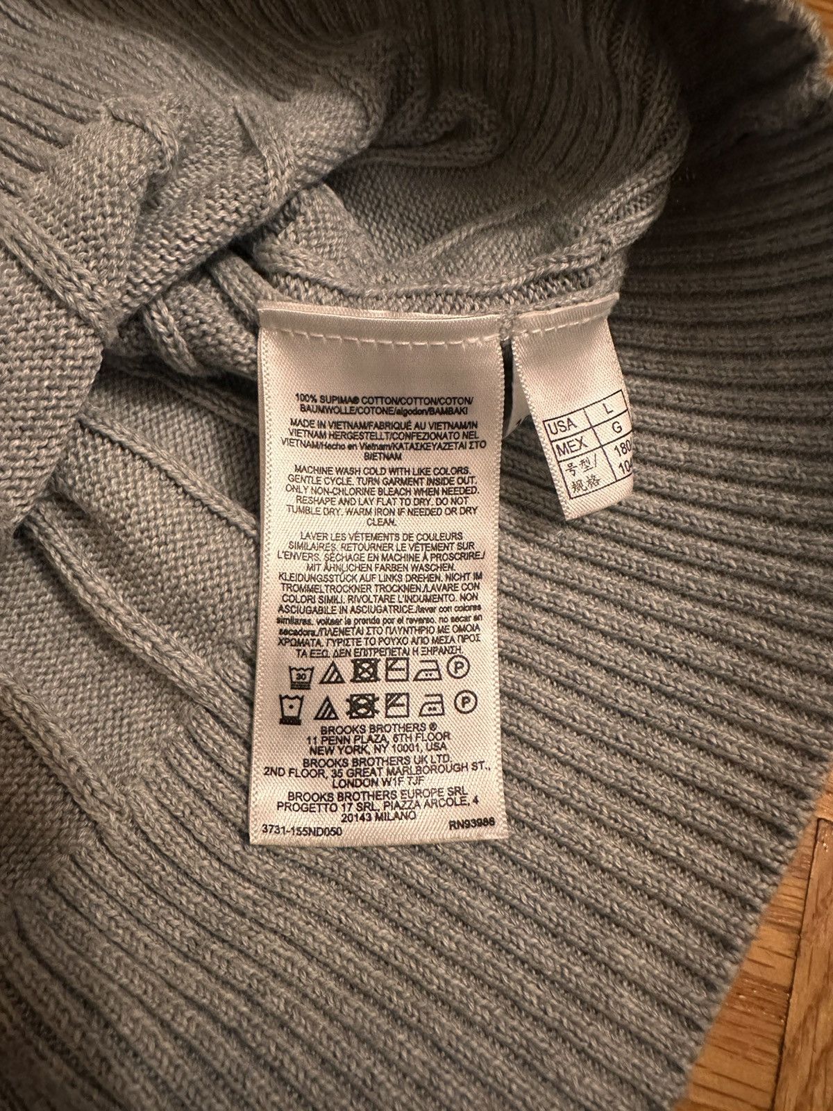 Brooks Brothers Brooks Brothers Supima Cotton Cableknit Sweater Size US L / EU 52-54 / 3 - 5 Thumbnail