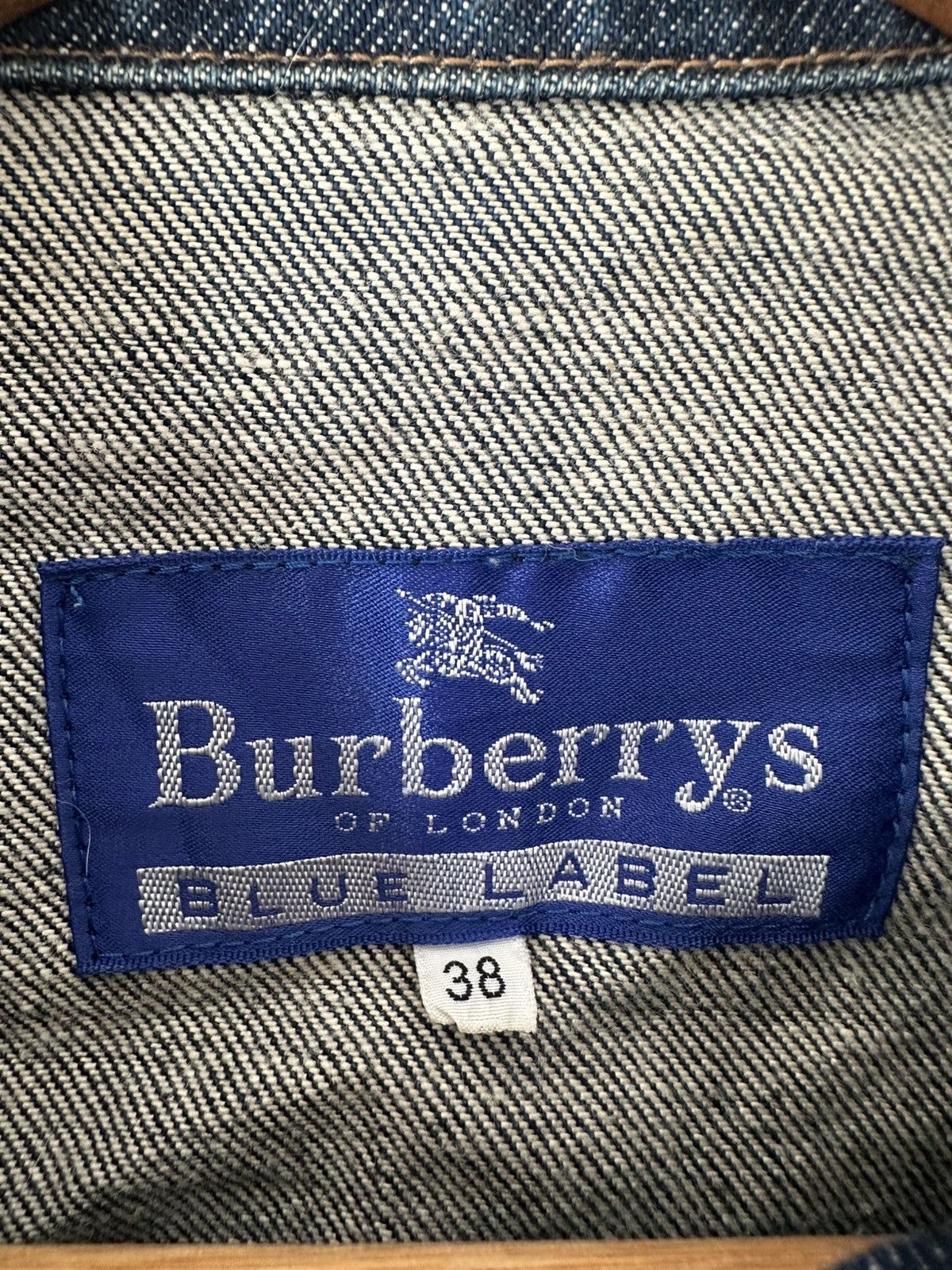 Burberry Vintage Burberry Blue Label Denim Jacket Size M / US 6-8 / IT 42-44 - 10 Thumbnail