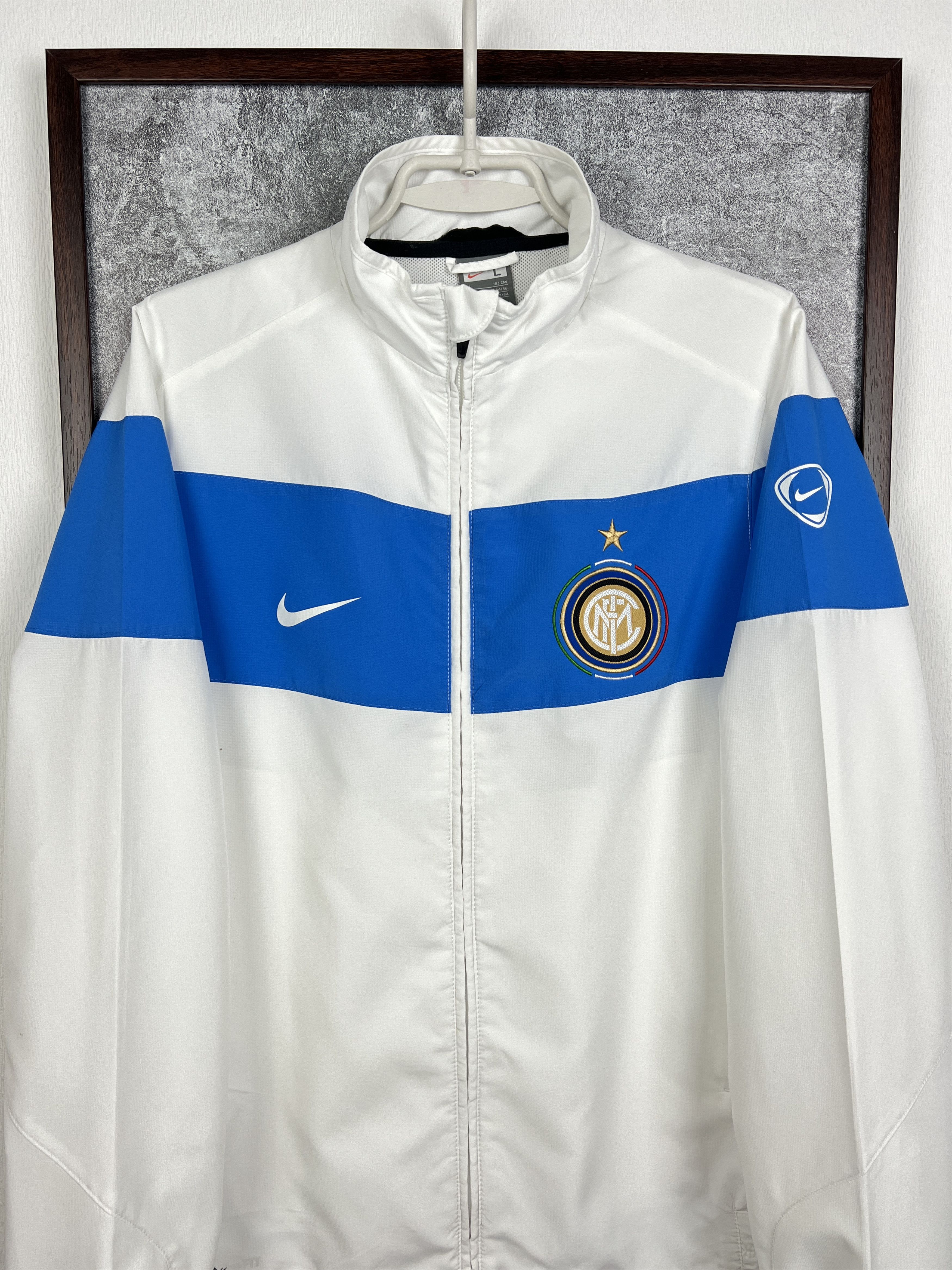 Nike Inter Milan Football Suit Soccer Set Jacket Pants Rare Size US L / EU 52-54 / 3 - 3 Thumbnail