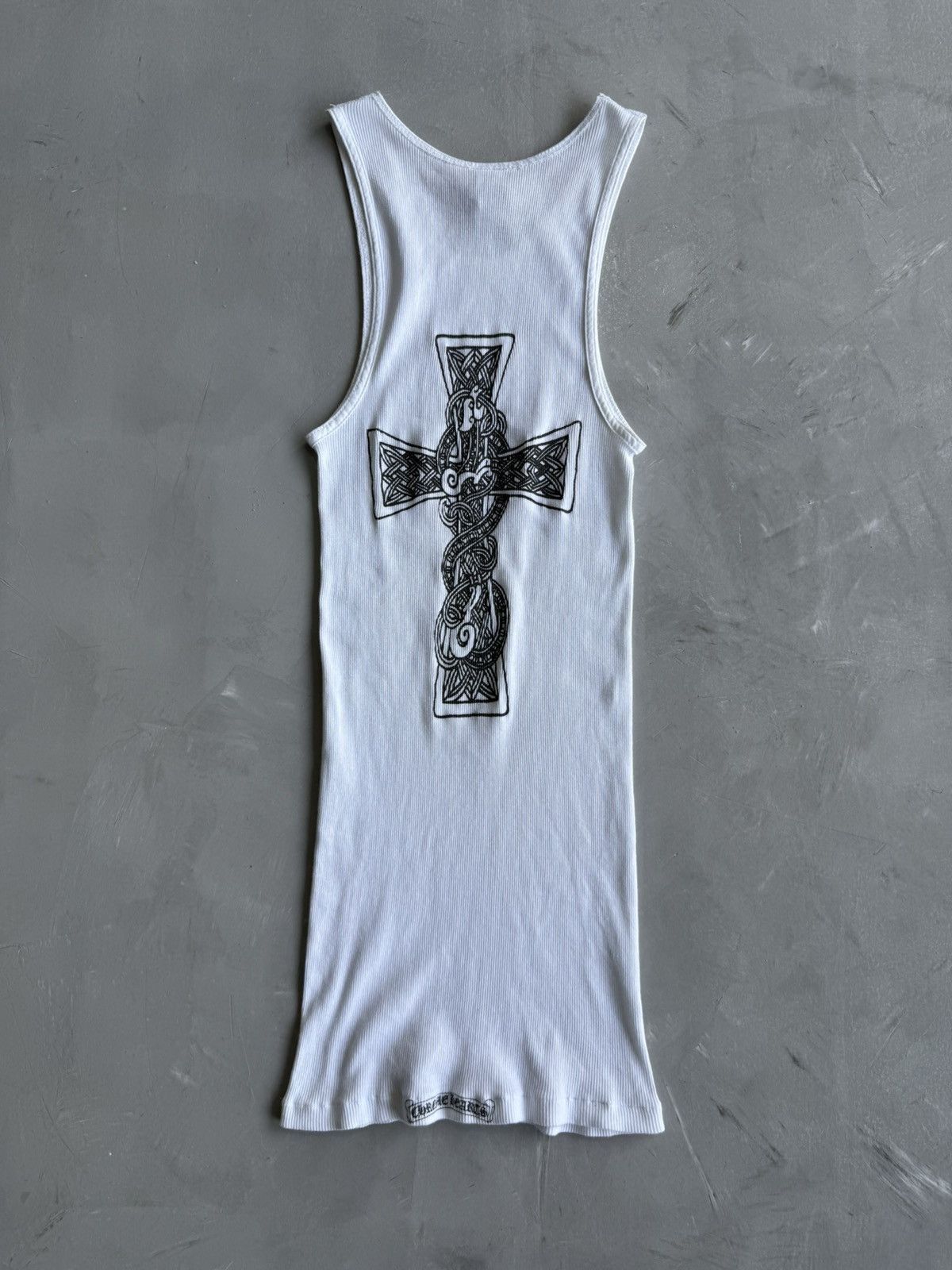 Chrome Hearts Rare 90s - Cross Logo T-Bar Tanktop Size M / US 6-8 / IT 42-44 - 1 Thumbnail