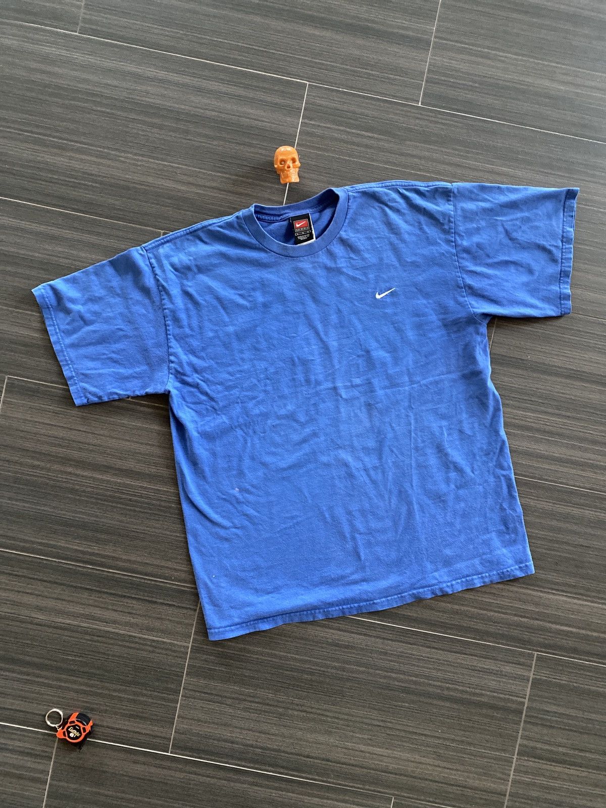 Nike × Vintage 90s Nike logo tee sz L Size US L / EU 52-54 / 3 - 2 Thumbnail