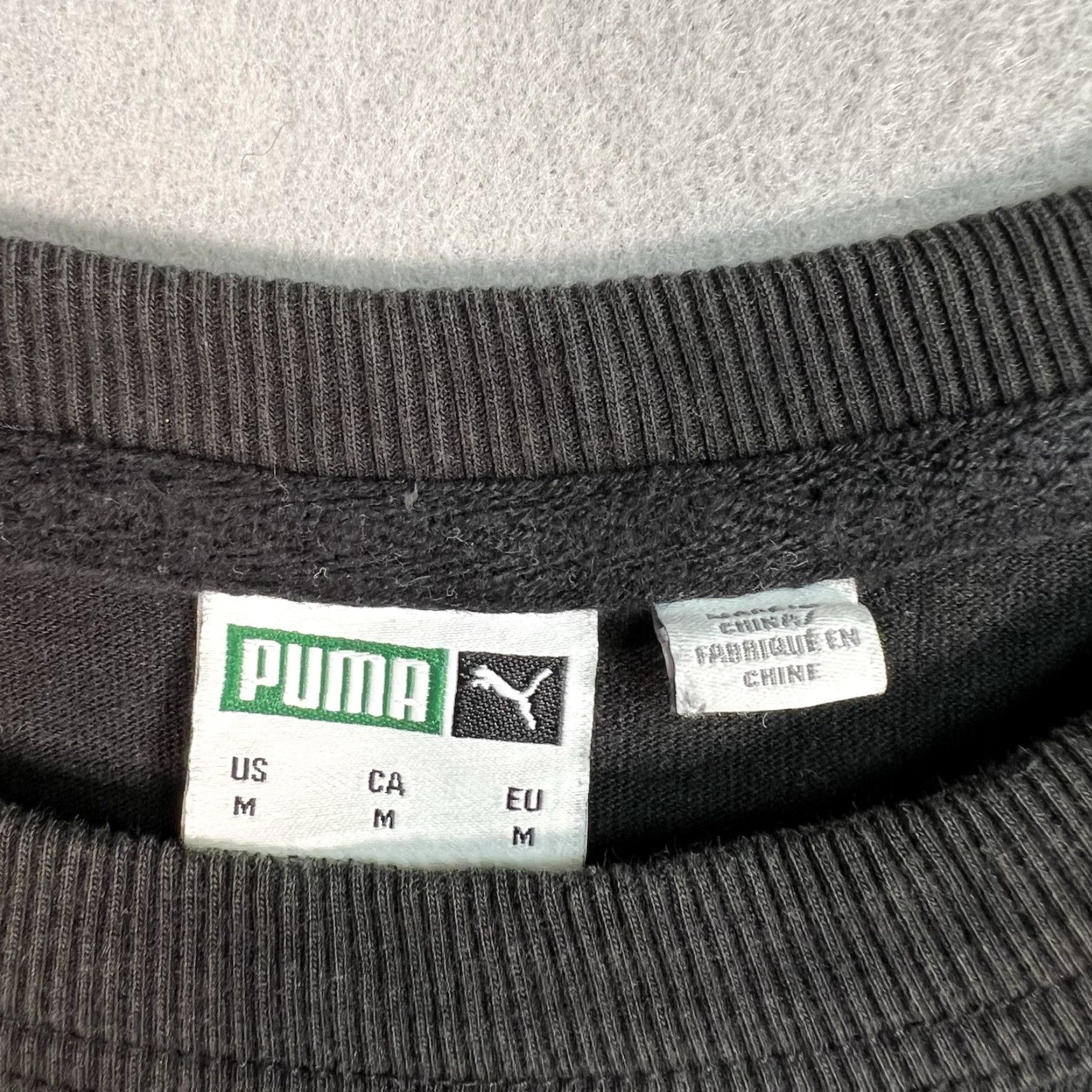 Puma PUMA Shirt Adult Medium Black Mens Art T-Shirt Size US M / EU 48-50 / 2 - 7 Thumbnail