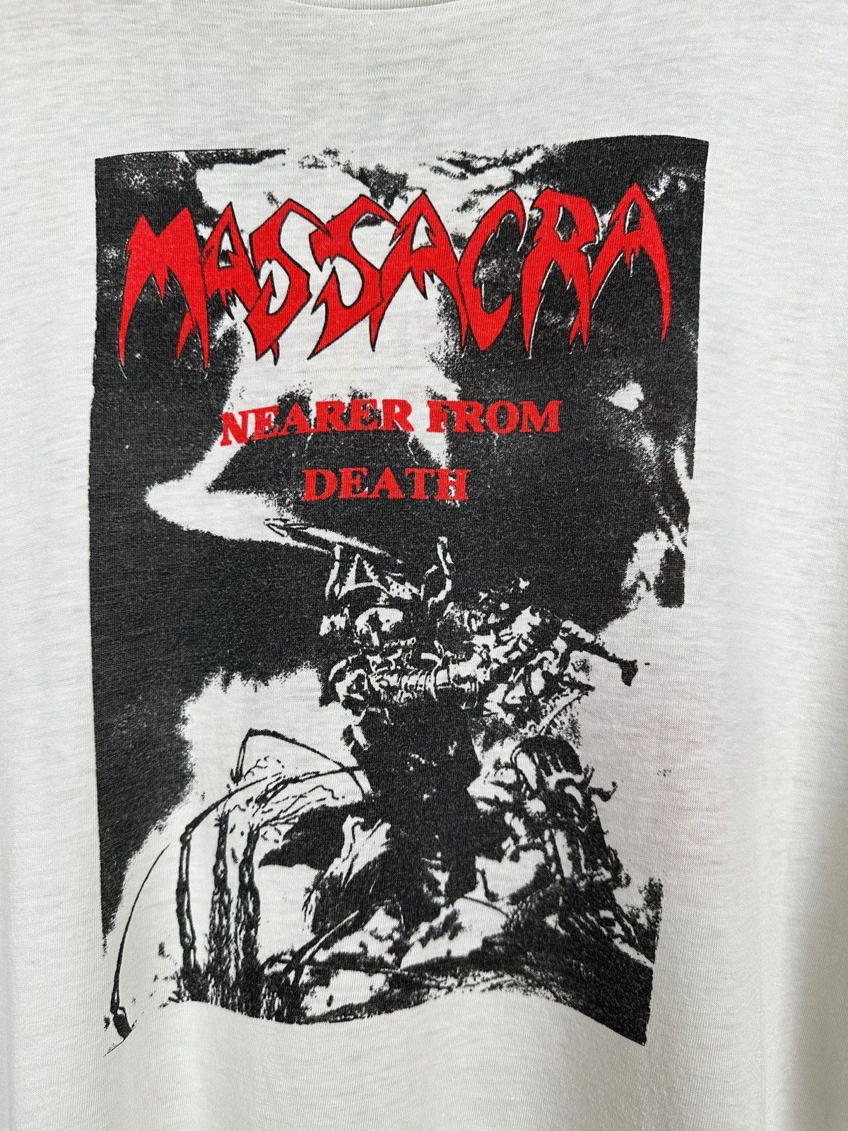 Band Tees Vintage Massacra Nearer From Death Metal Band T-Shirt Size US XXL / EU 58 / 5 - 9 Thumbnail