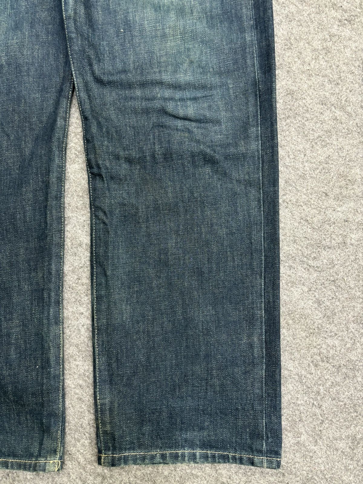Japanese Brand 💥BAGGY💥DOARAT Japan Two Tones BAGGY Denim F556 Size US 32 / EU 48 - 9 Thumbnail