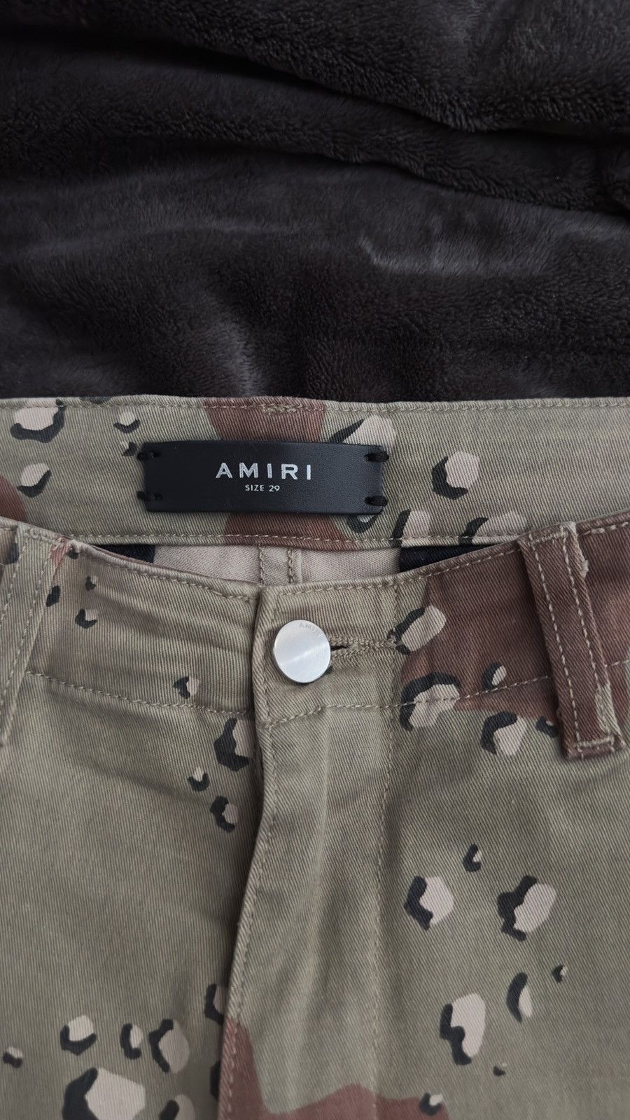 Amiri Amiri MX1 Beige Desert Camo Cargo Jeans size 29 Size US 29 - 5 Thumbnail
