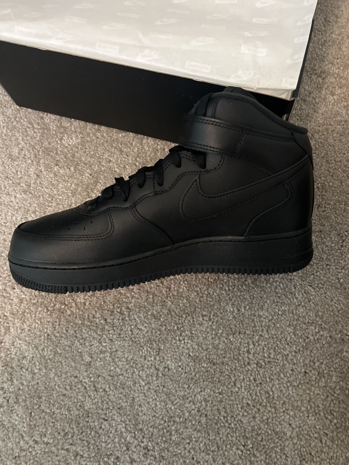 Nike × Supreme Air force 1 mid Supreme Size US 9 / EU 42 - 3 Thumbnail