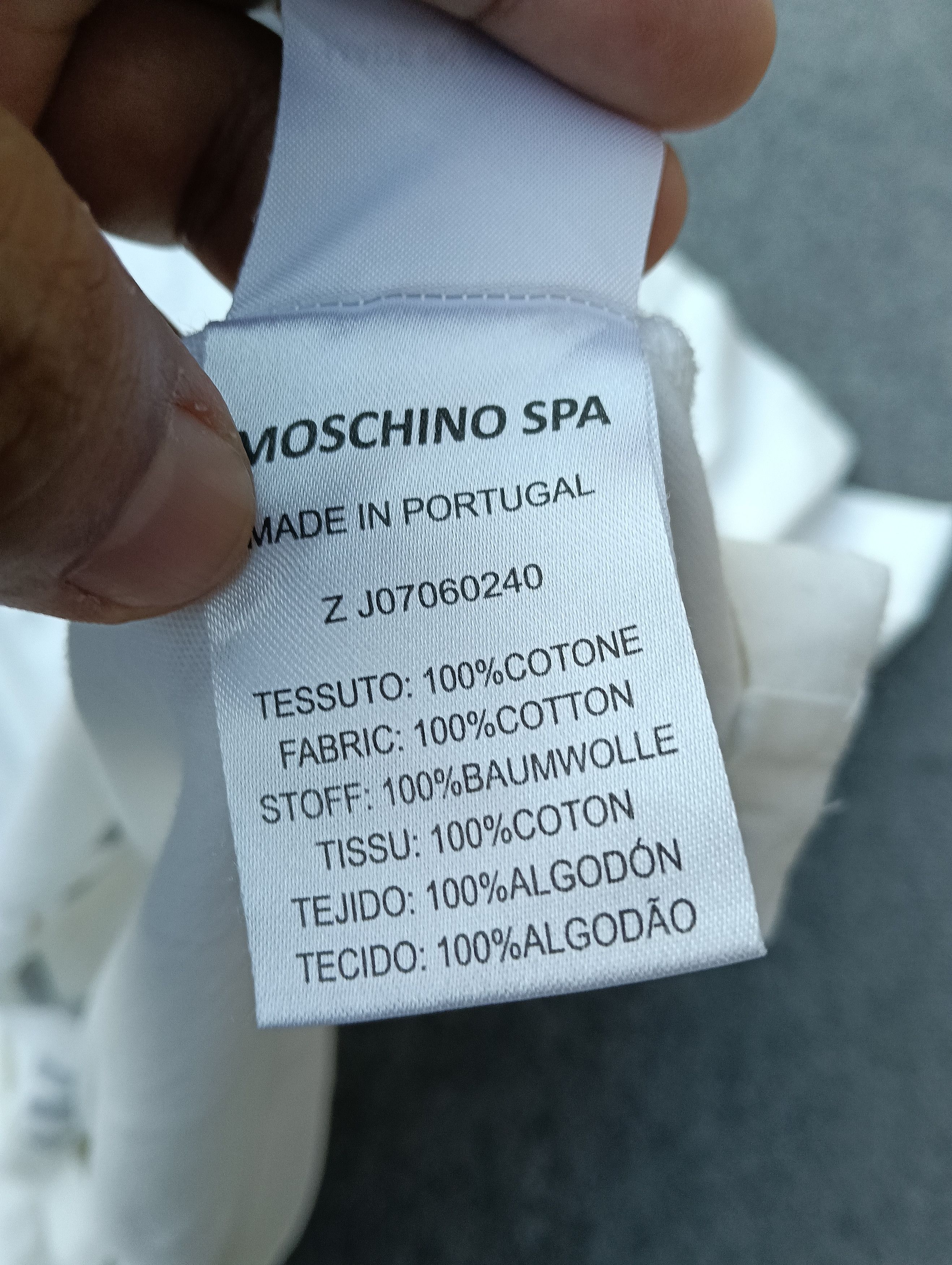 Moschino white Tshirt